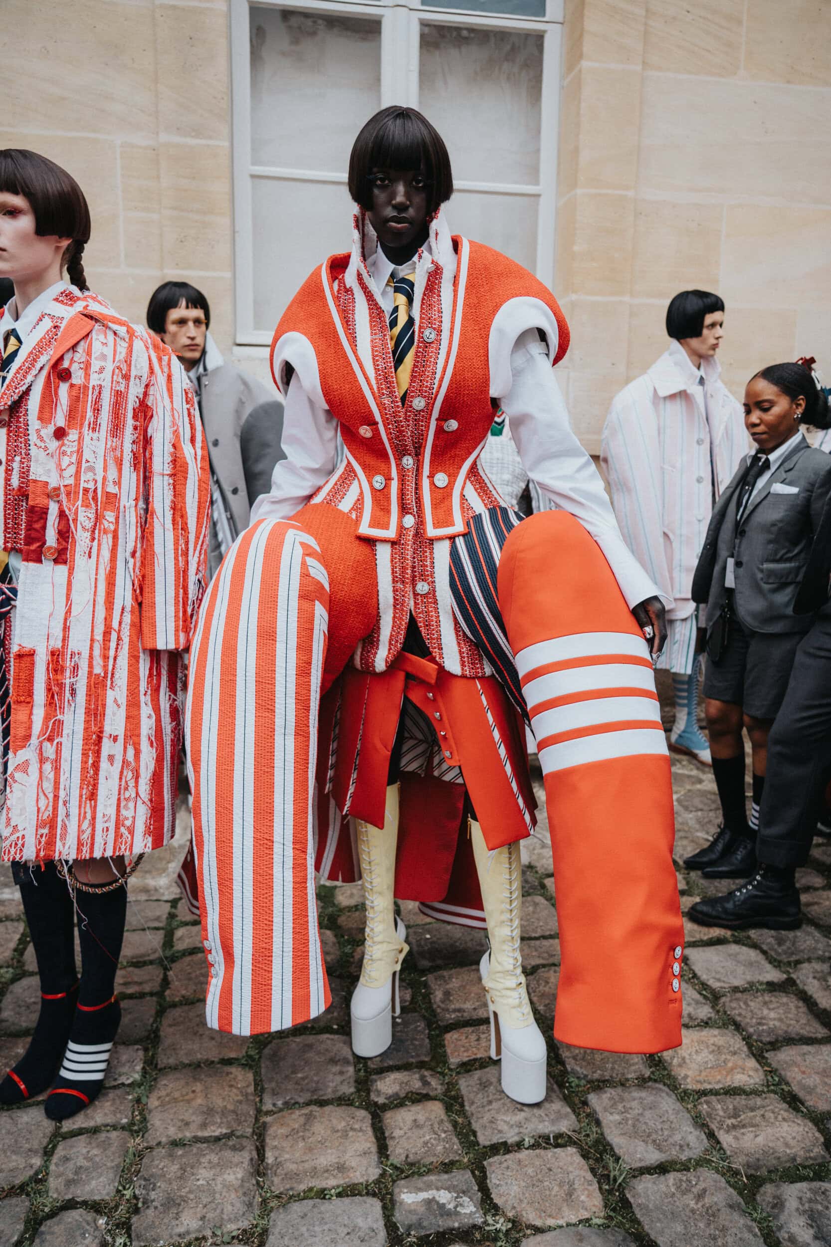 Thom Browne Spring 2026 Fashion Show Backstage