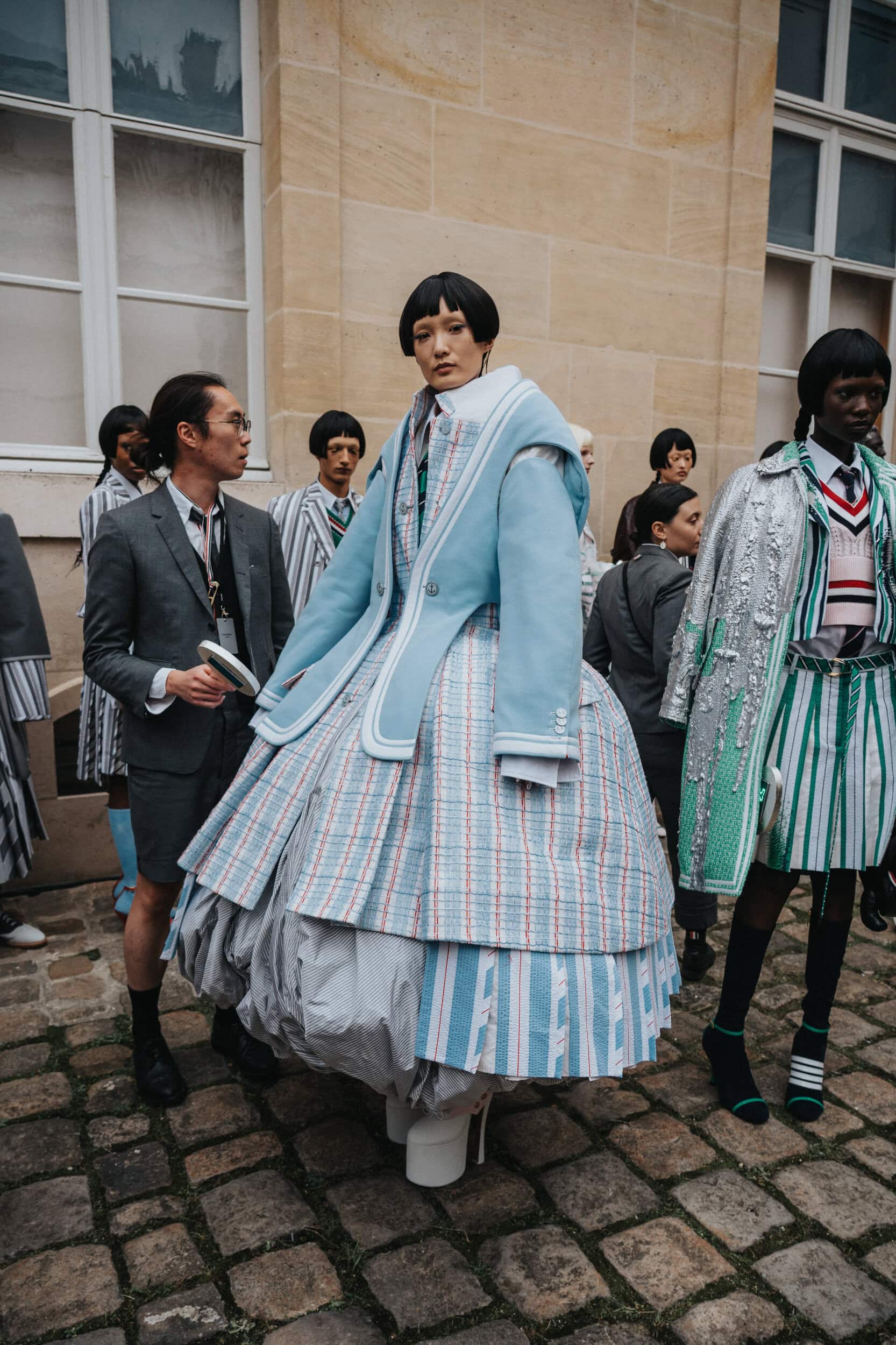Thom Browne Spring 2026 Fashion Show Backstage