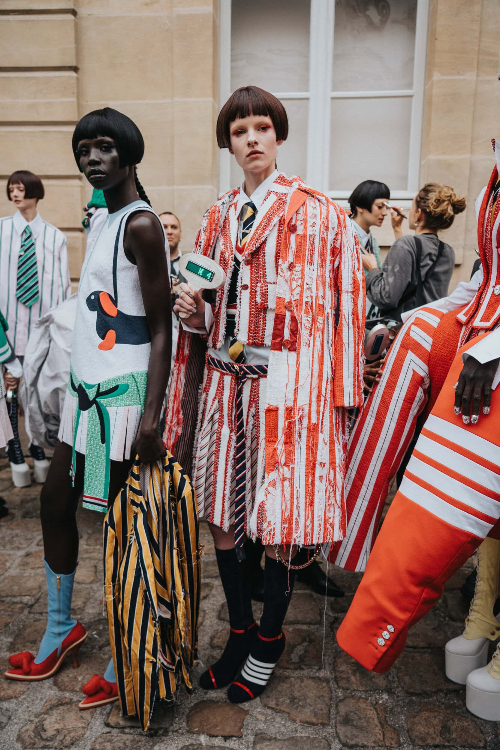 Thom Browne Spring 2026 Fashion Show Backstage
