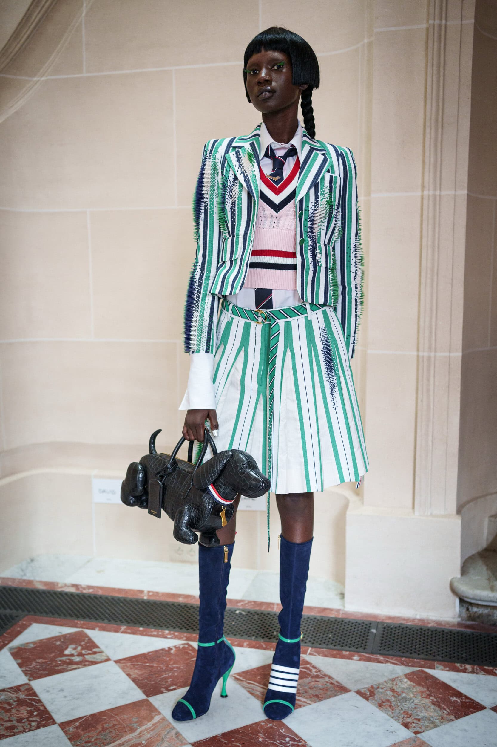 Thom Browne Spring 2026 Fashion Show Backstage