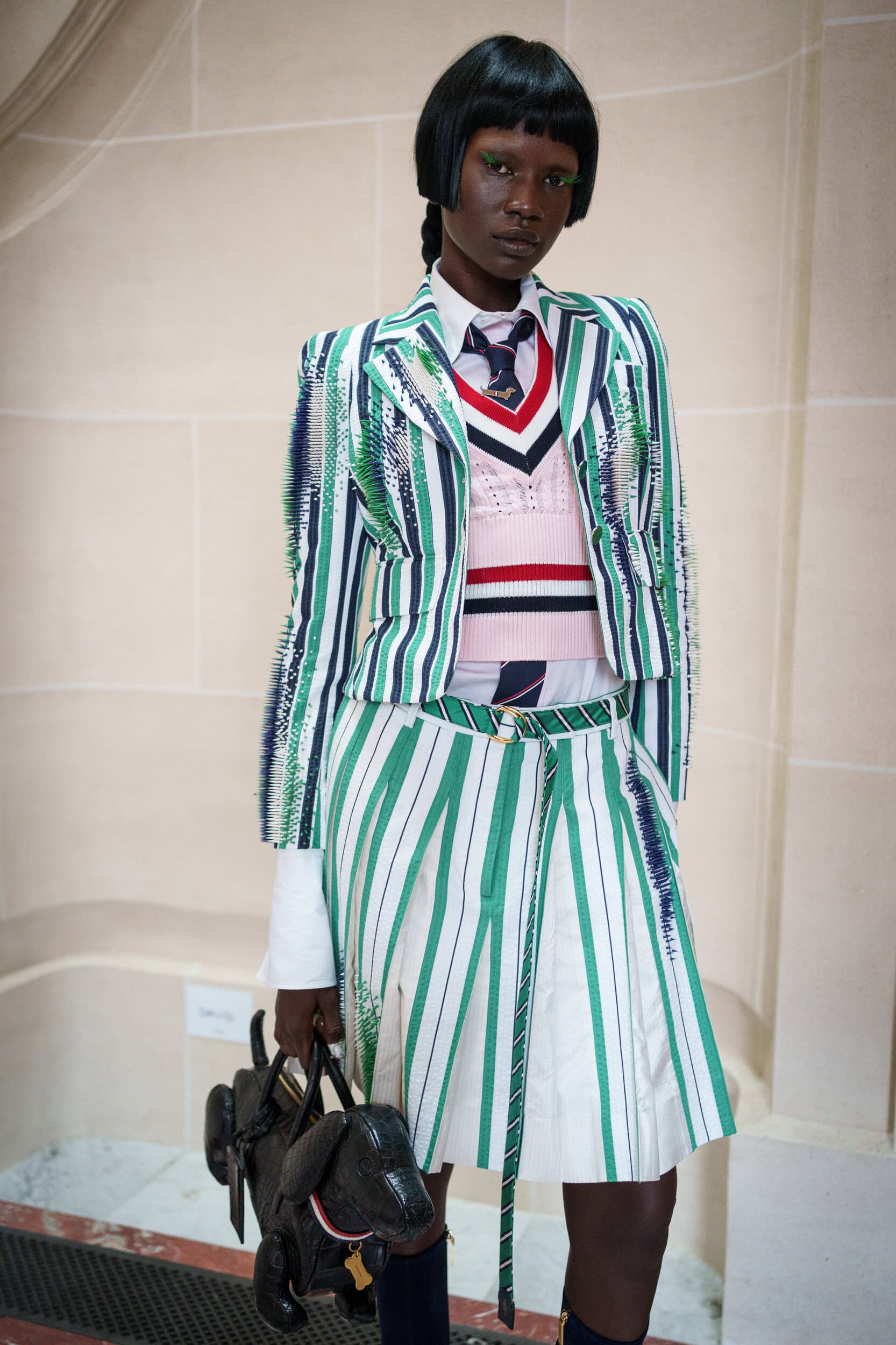 Thom Browne Spring 2026 Fashion Show Backstage