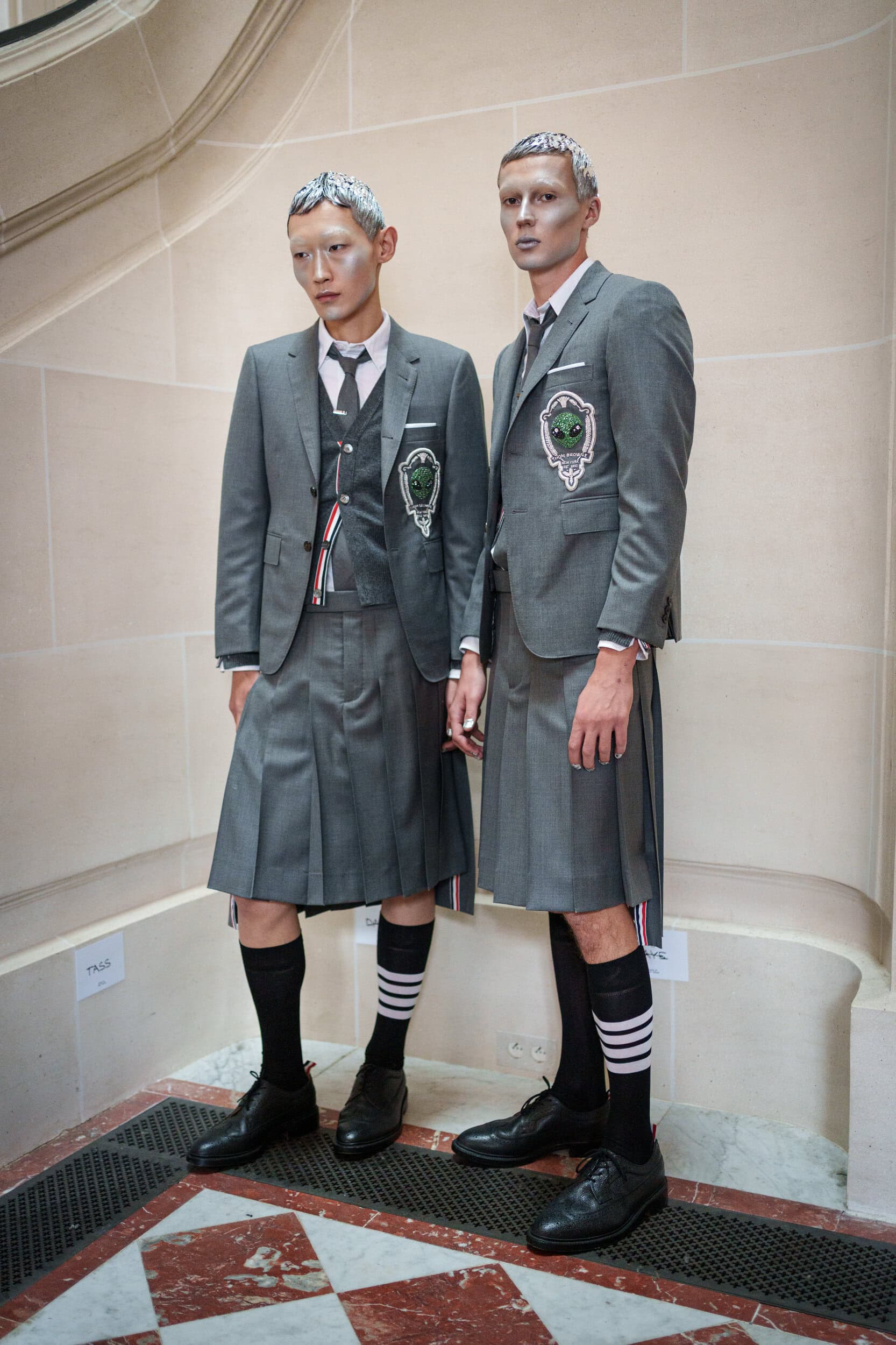 Thom Browne Spring 2026 Fashion Show Backstage