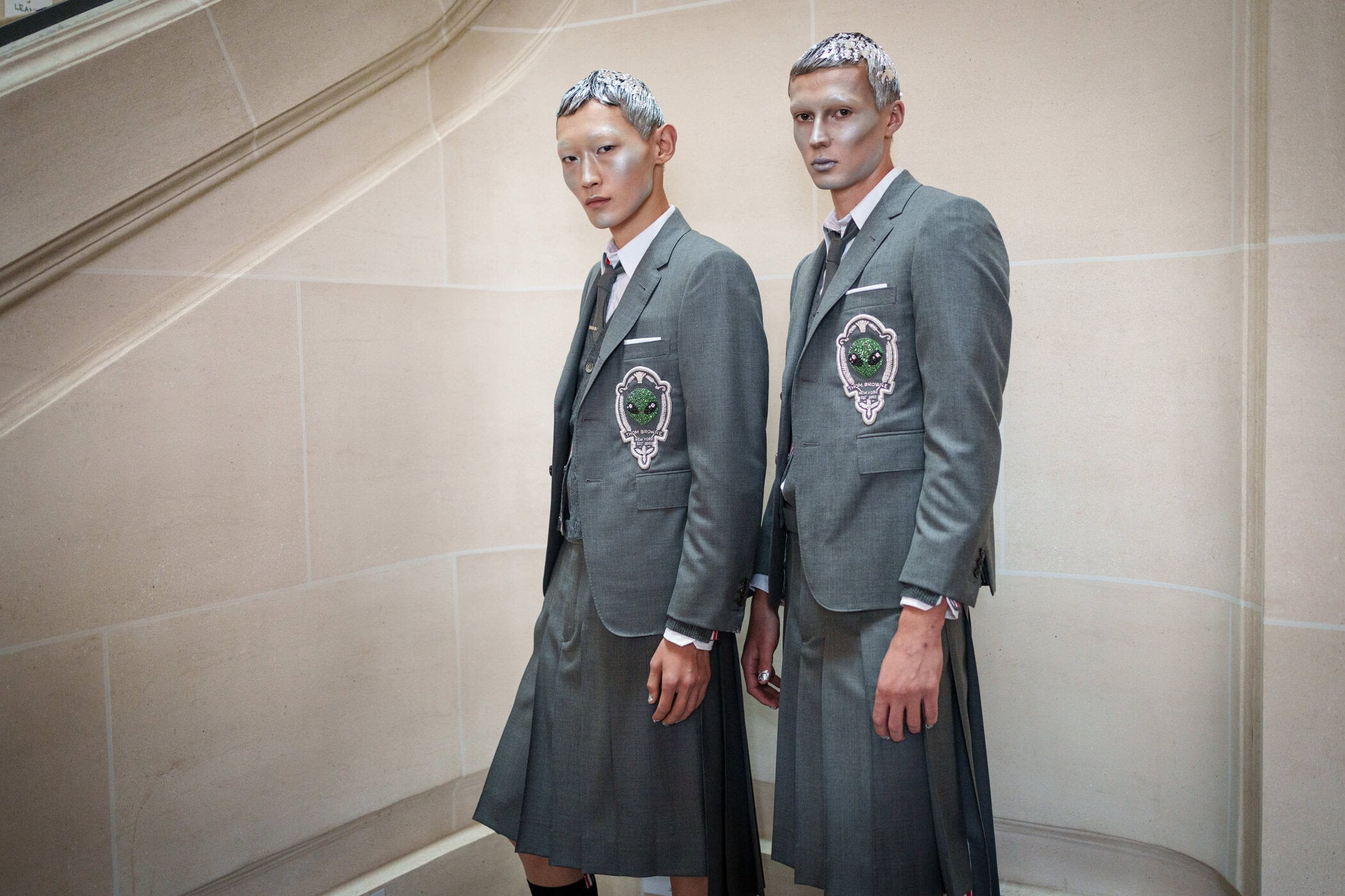 Thom Browne Spring 2026 Fashion Show Backstage
