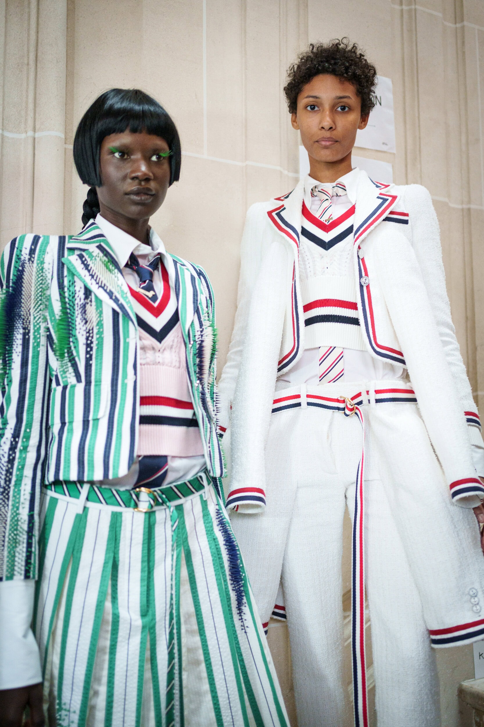 Thom Browne Spring 2026 Fashion Show Backstage