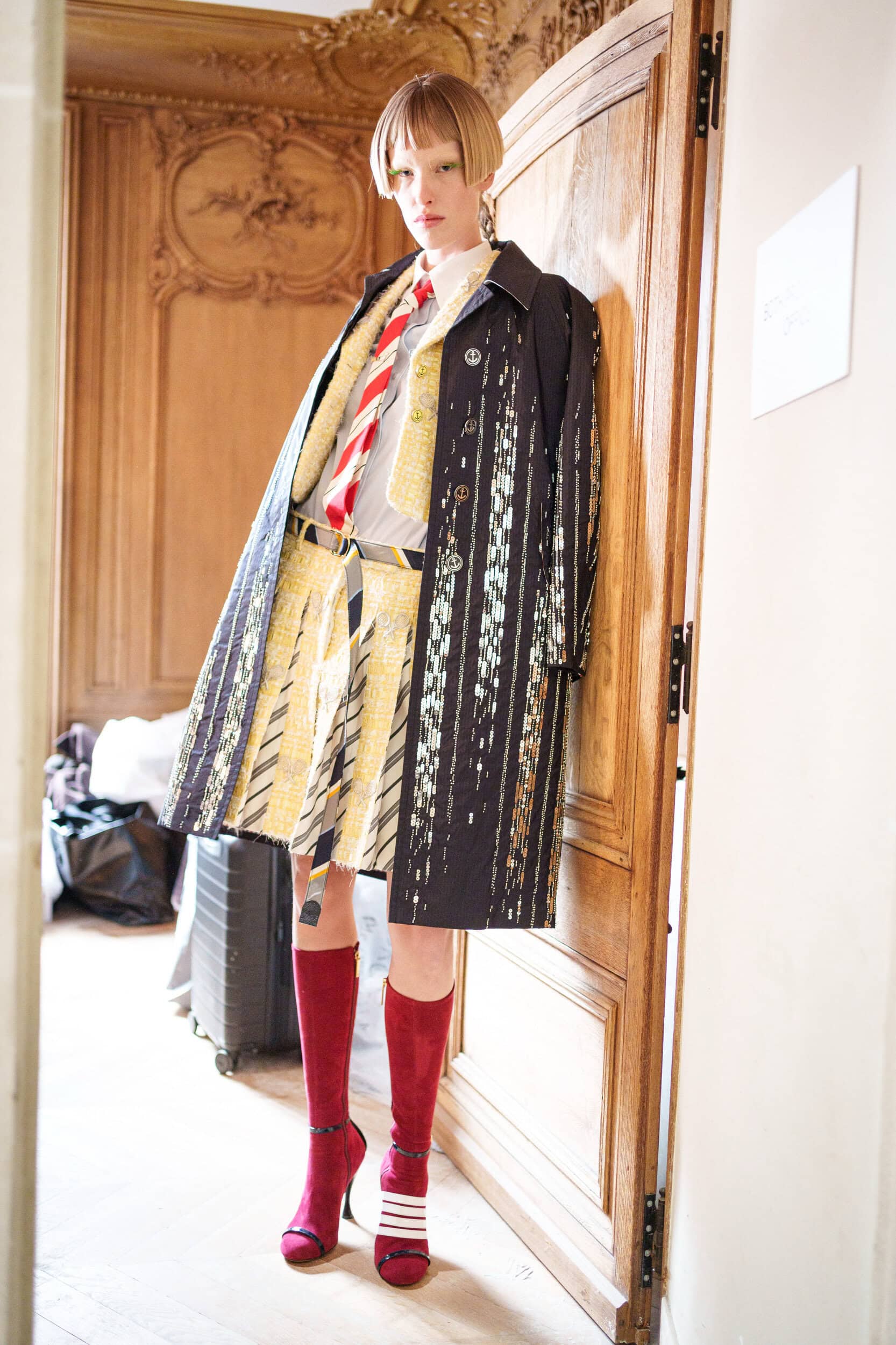 Thom Browne Spring 2026 Fashion Show Backstage