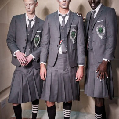Thom Browne Spring 2026 Fashion Show Backstage