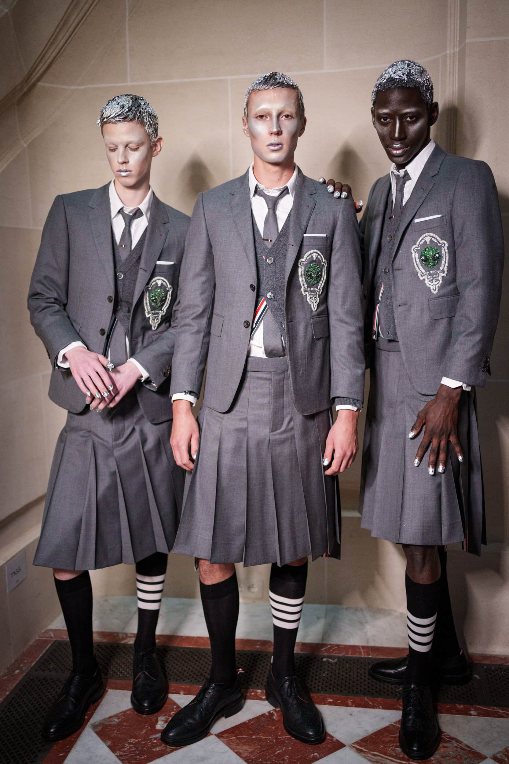 Thom Browne Spring 2026 Fashion Show Backstage