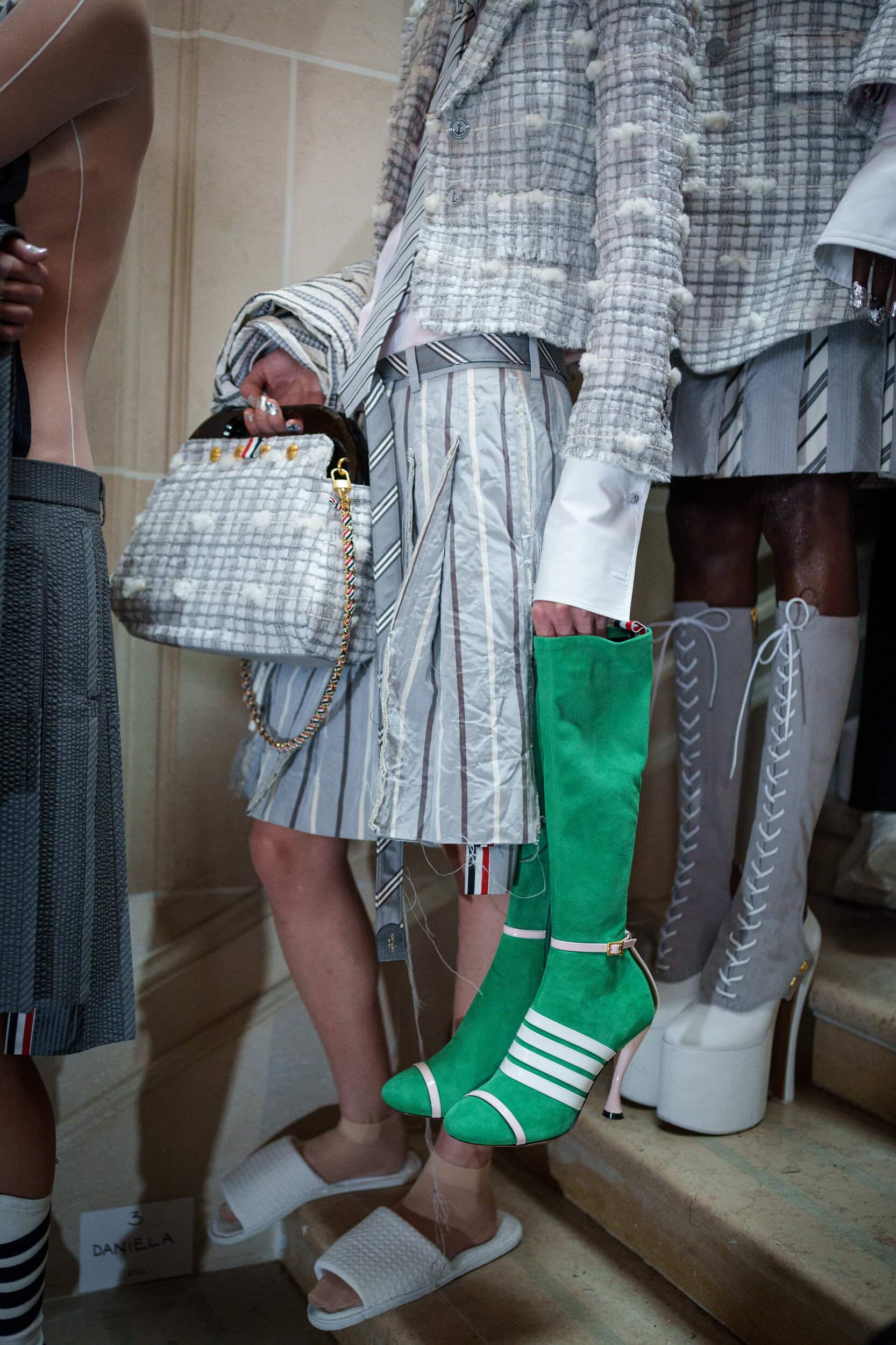 Thom Browne Spring 2026 Fashion Show Backstage