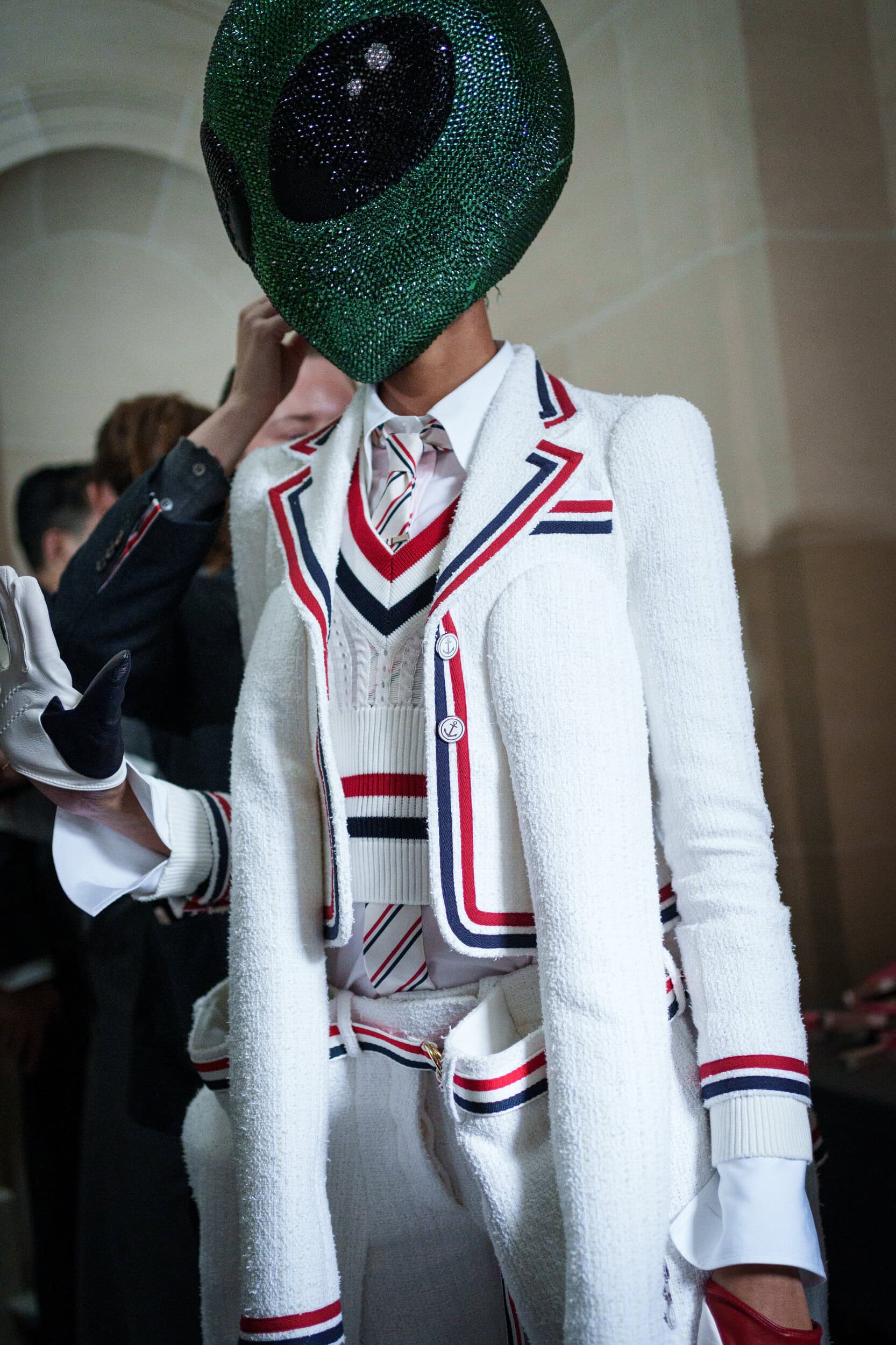 Thom Browne Spring 2026 Fashion Show Backstage