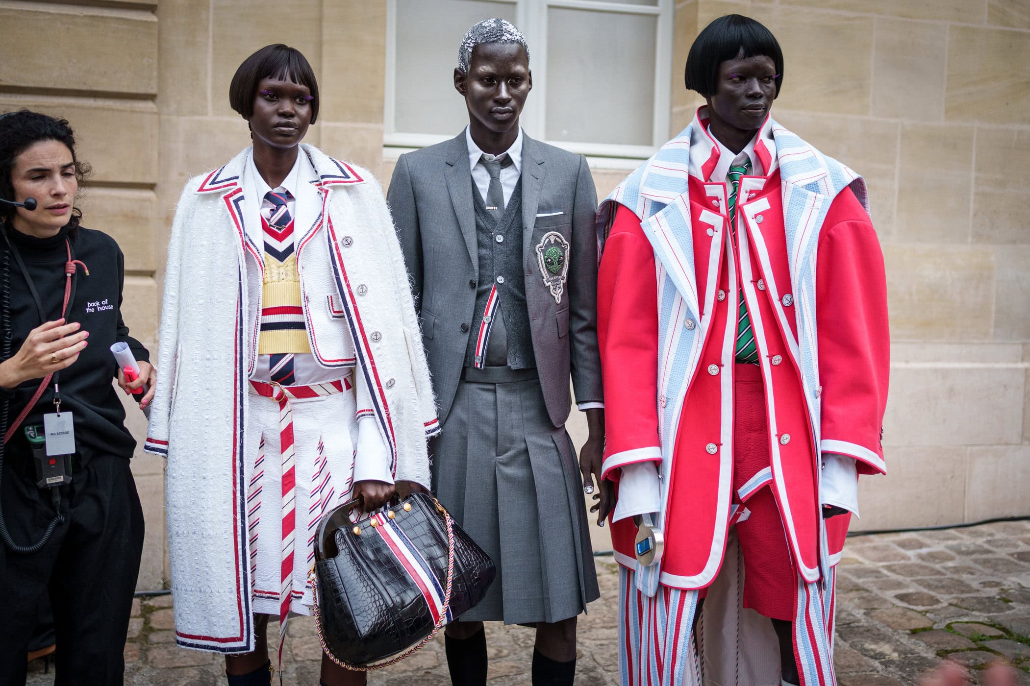 Thom Browne Spring 2026 Fashion Show Backstage