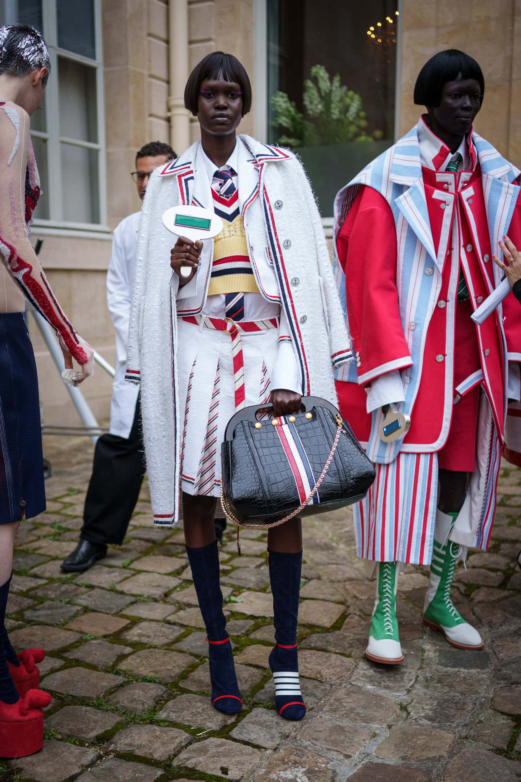 Thom Browne Spring 2026 Fashion Show Backstage
