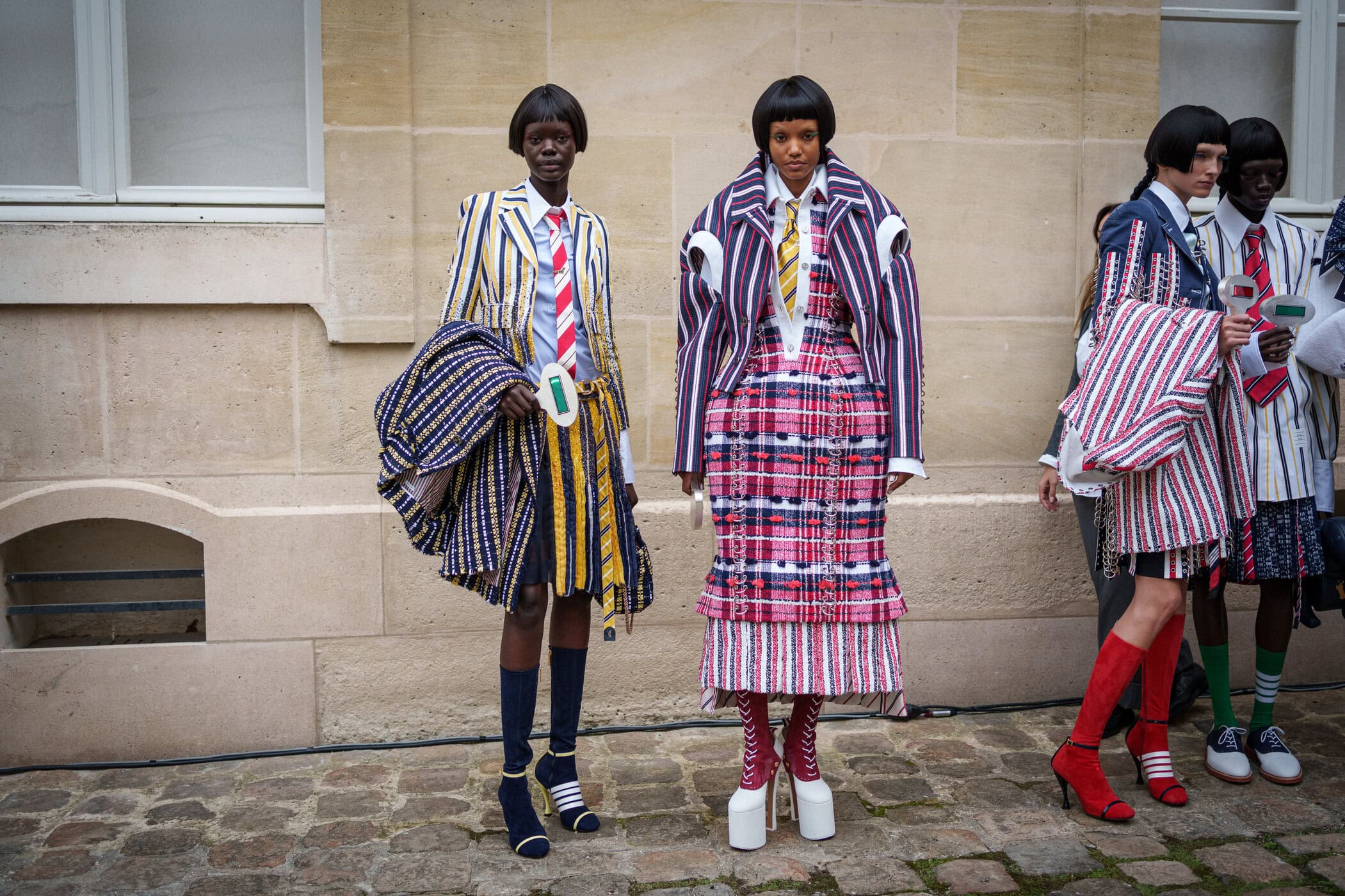 Thom Browne Spring 2026 Fashion Show Backstage