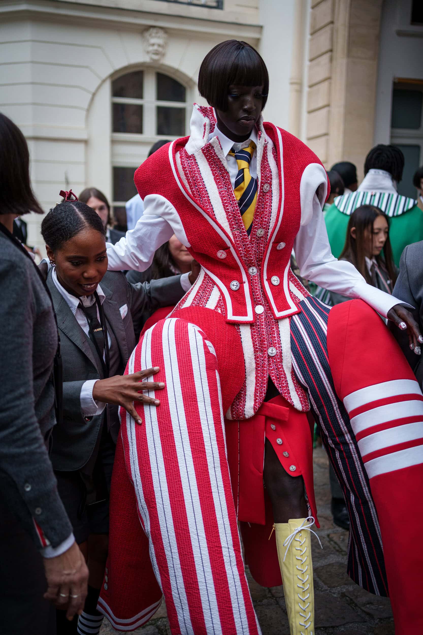 Thom Browne Spring 2026 Fashion Show Backstage
