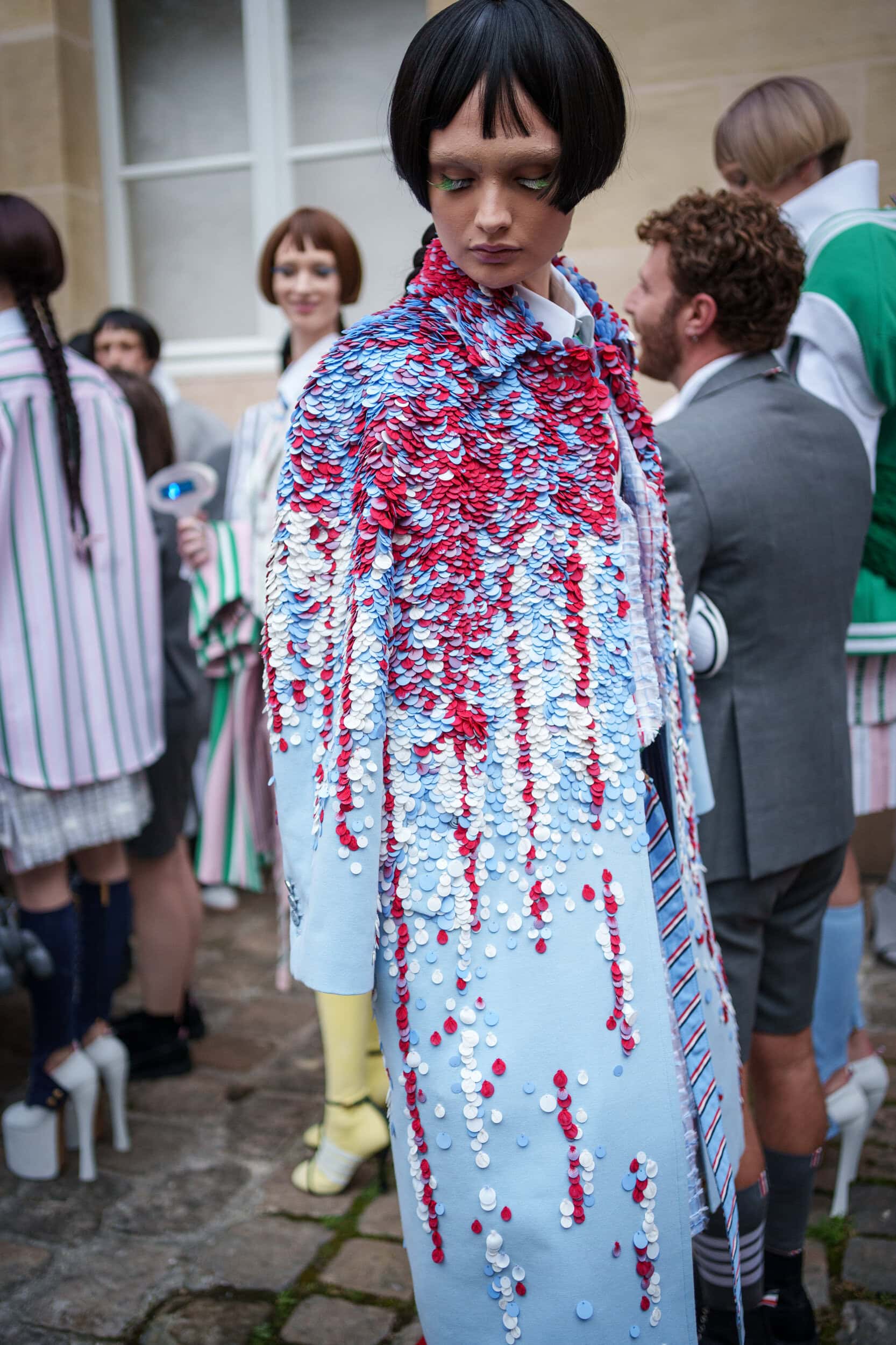 Thom Browne Spring 2026 Fashion Show Backstage