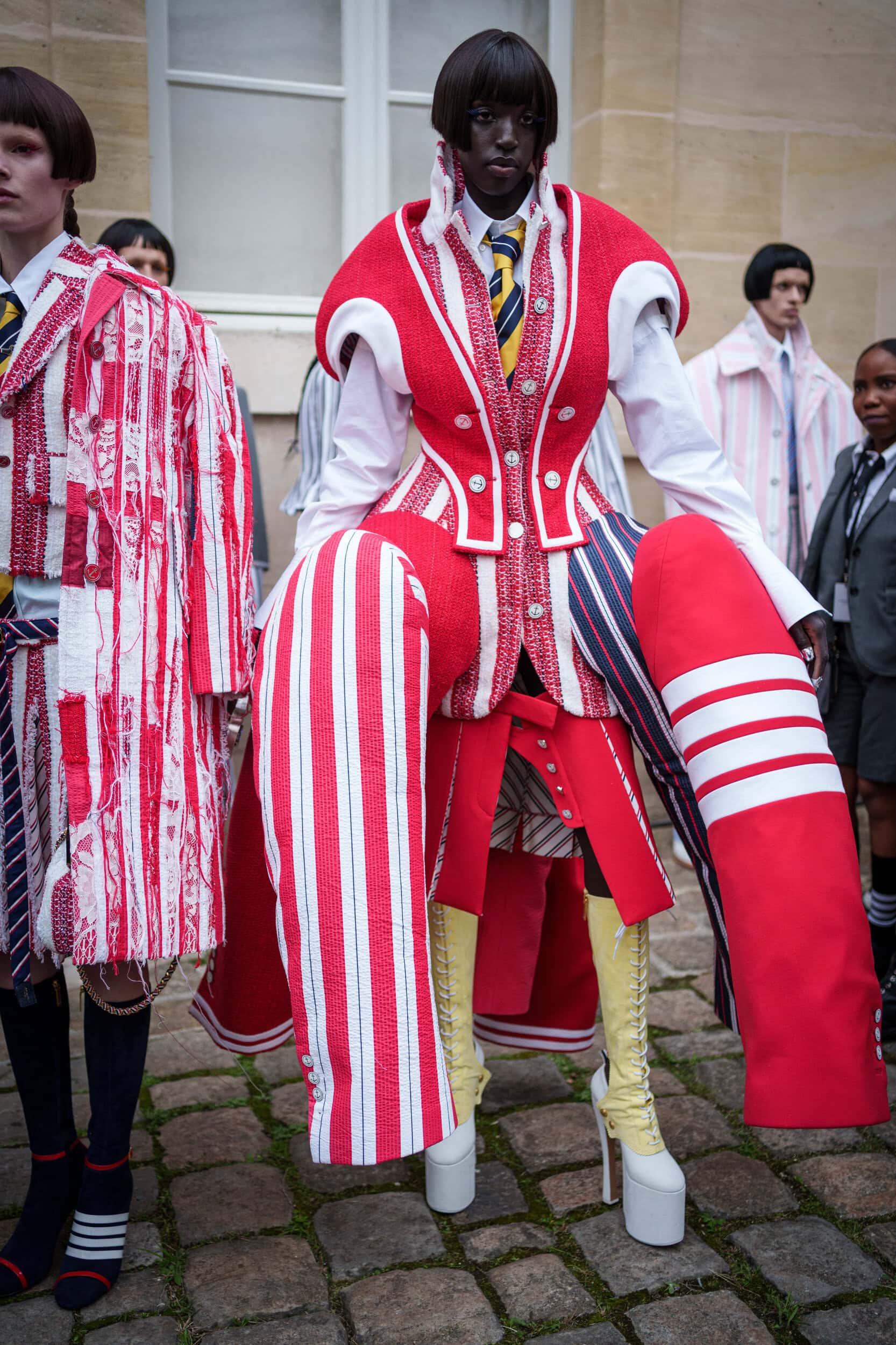 Thom Browne Spring 2026 Fashion Show Backstage