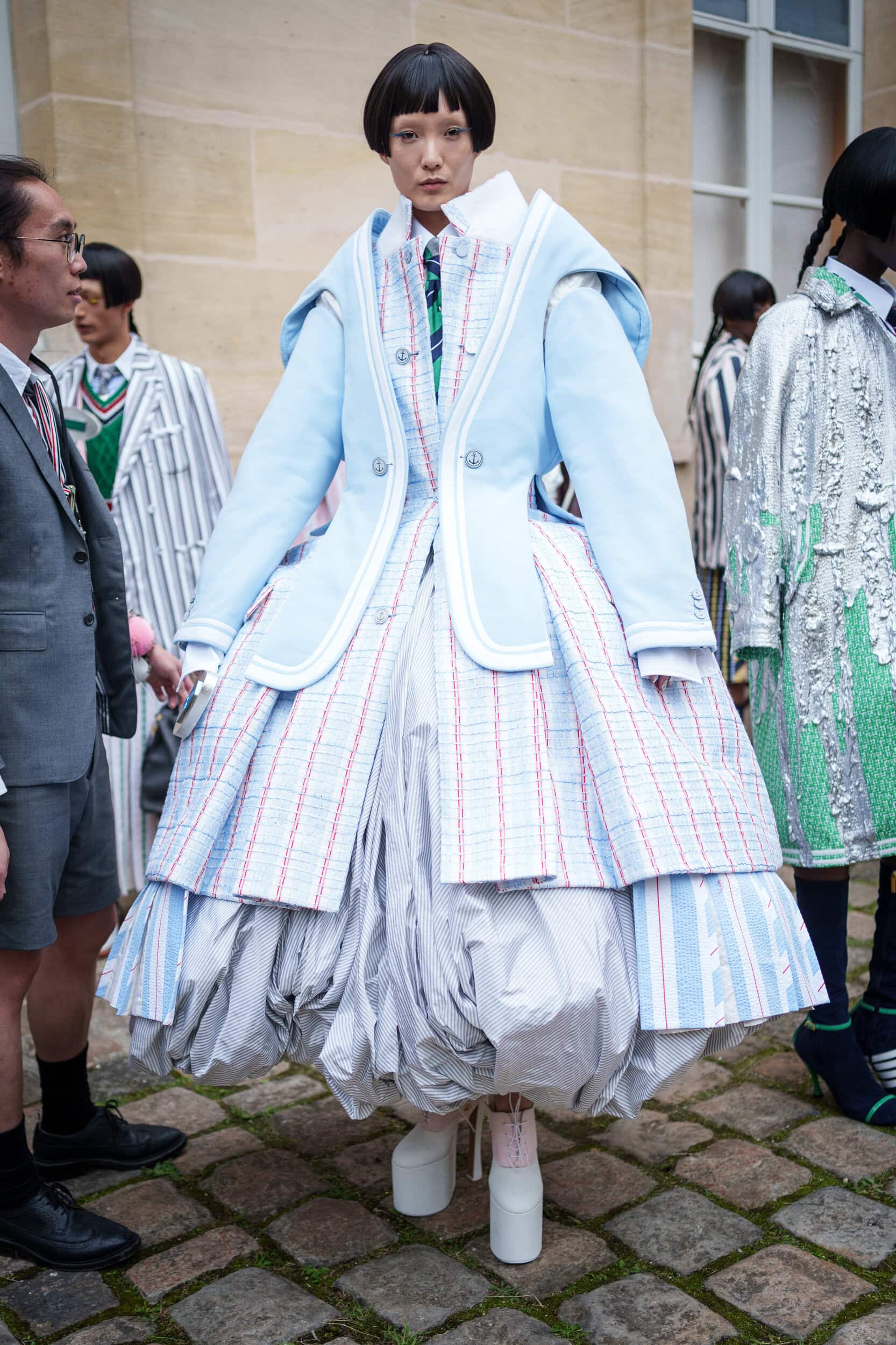 Thom Browne Spring 2026 Fashion Show Backstage