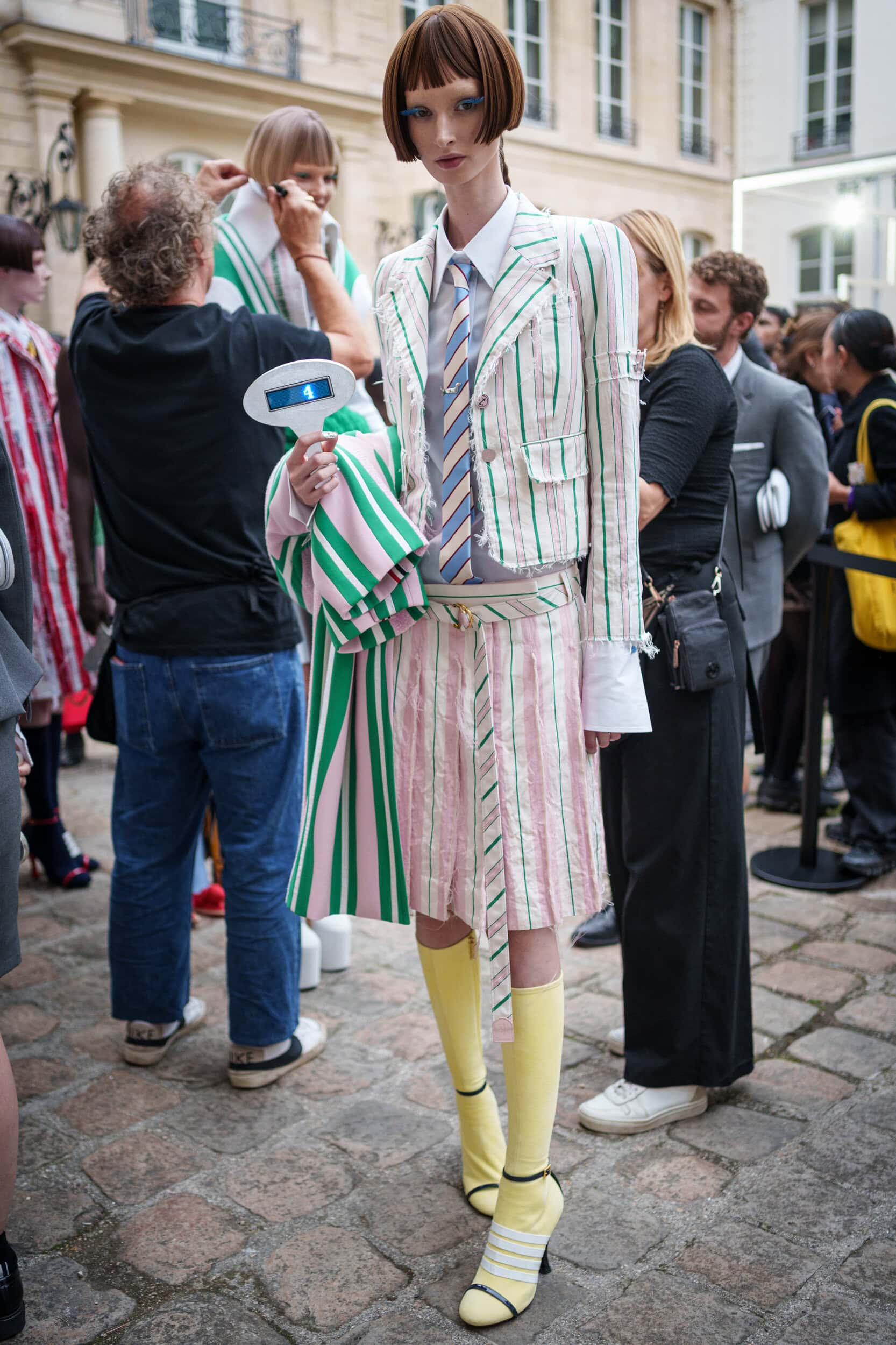 Thom Browne Spring 2026 Fashion Show Backstage