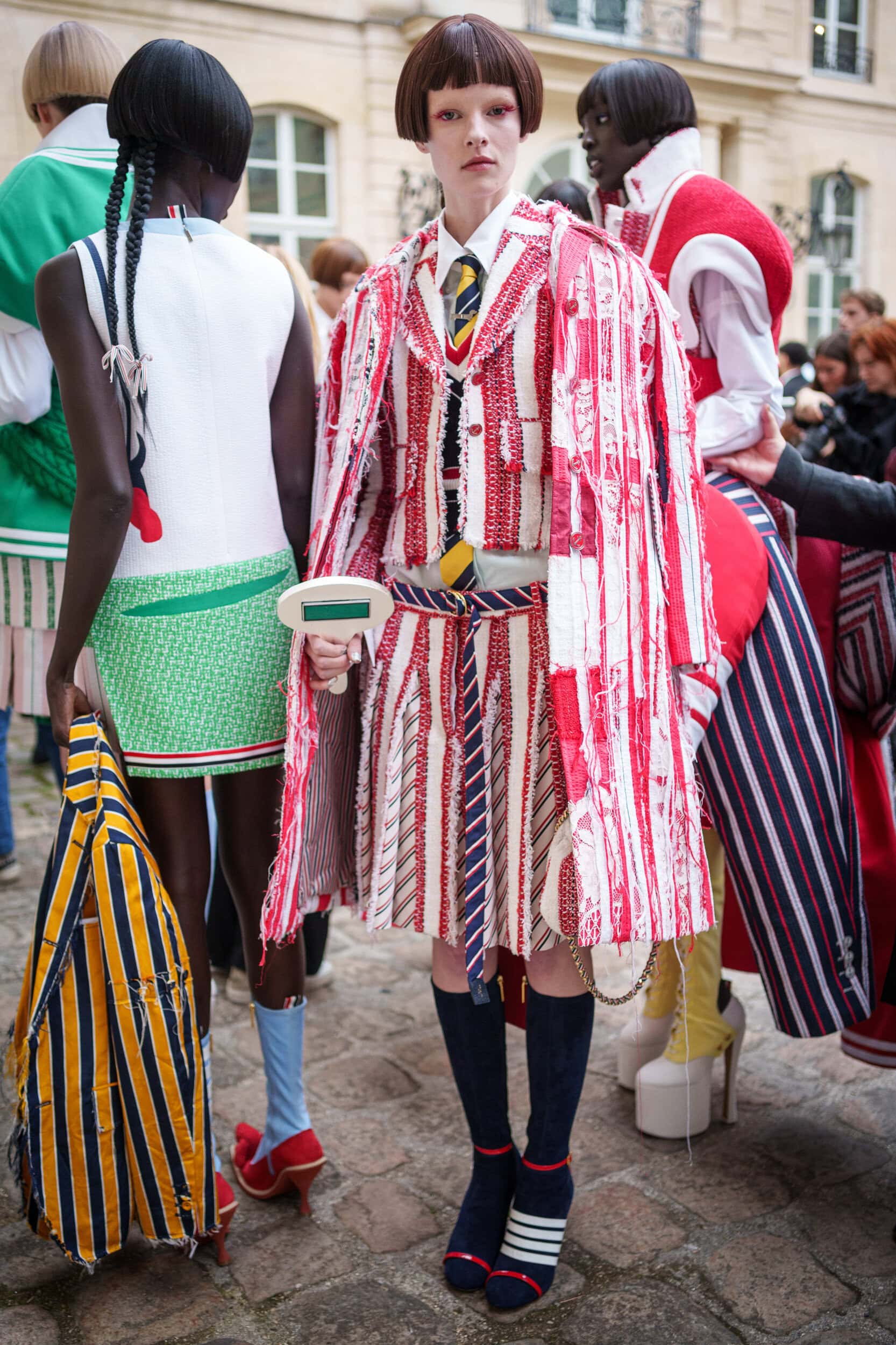 Thom Browne Spring 2026 Fashion Show Backstage