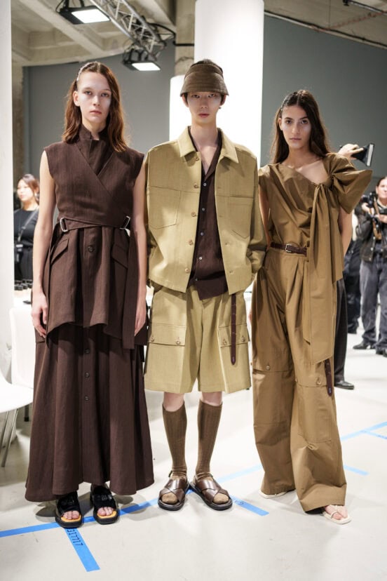 Ujoh Spring 2026 Fashion Show Backstage