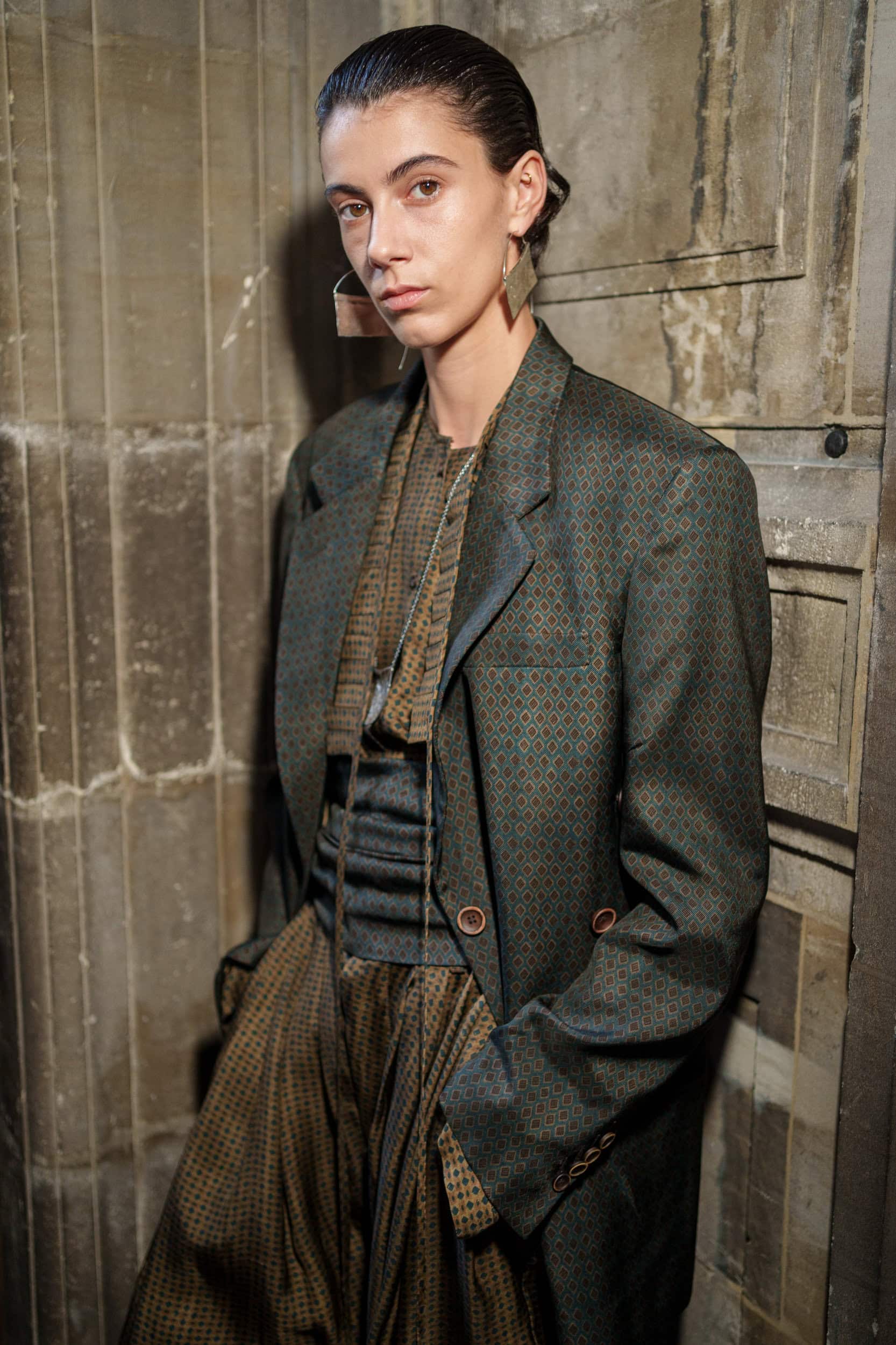 Uma Wang Spring 2026 Fashion Show Backstage