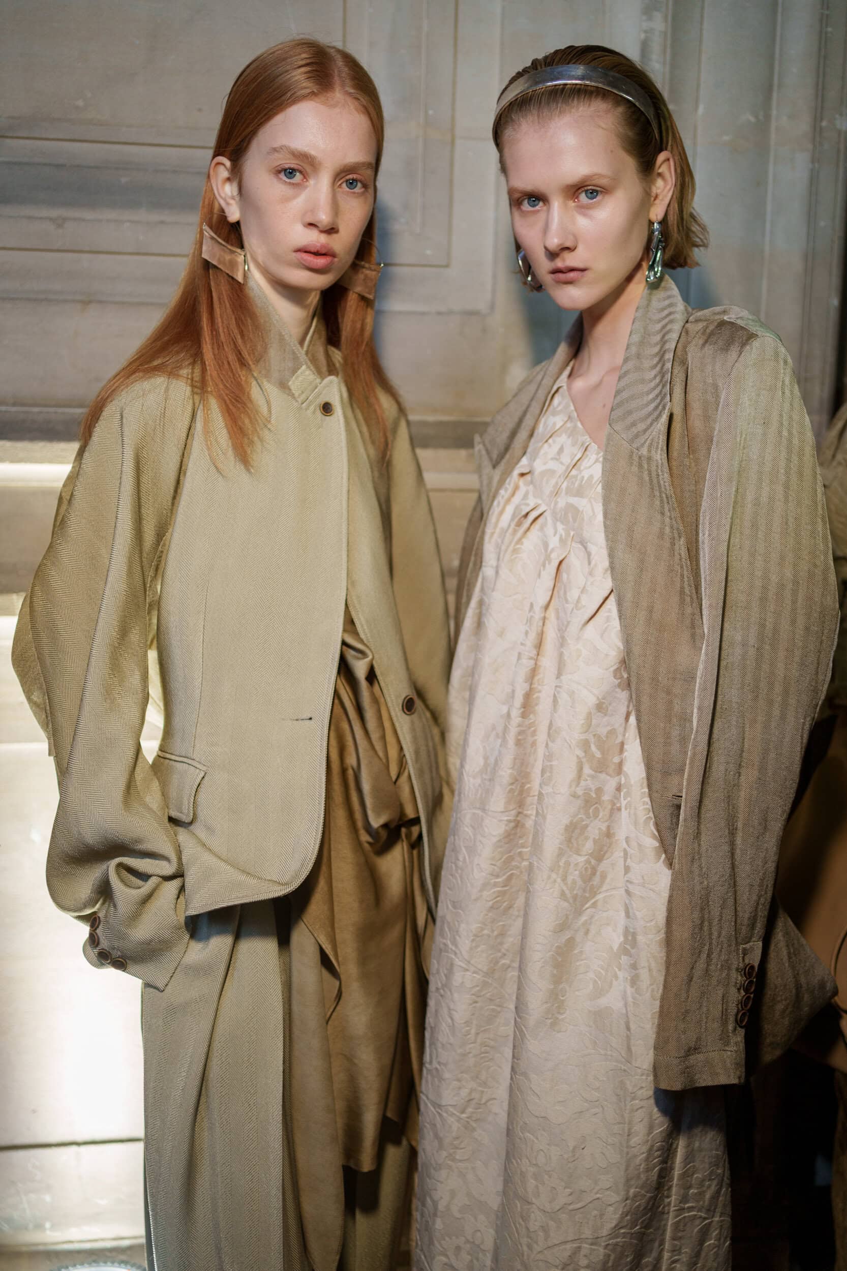 Uma Wang Spring 2026 Fashion Show Backstage