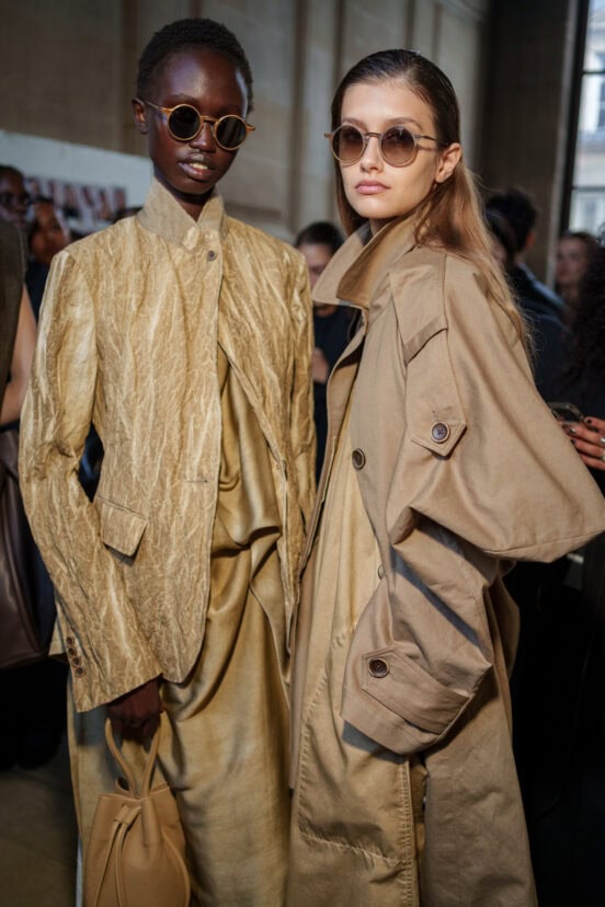 Uma Wang Spring 2026 Fashion Show Backstage