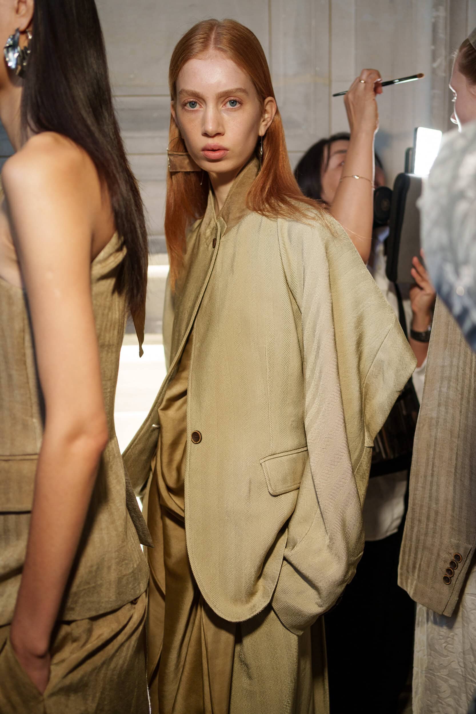 Uma Wang Spring 2026 Fashion Show Backstage