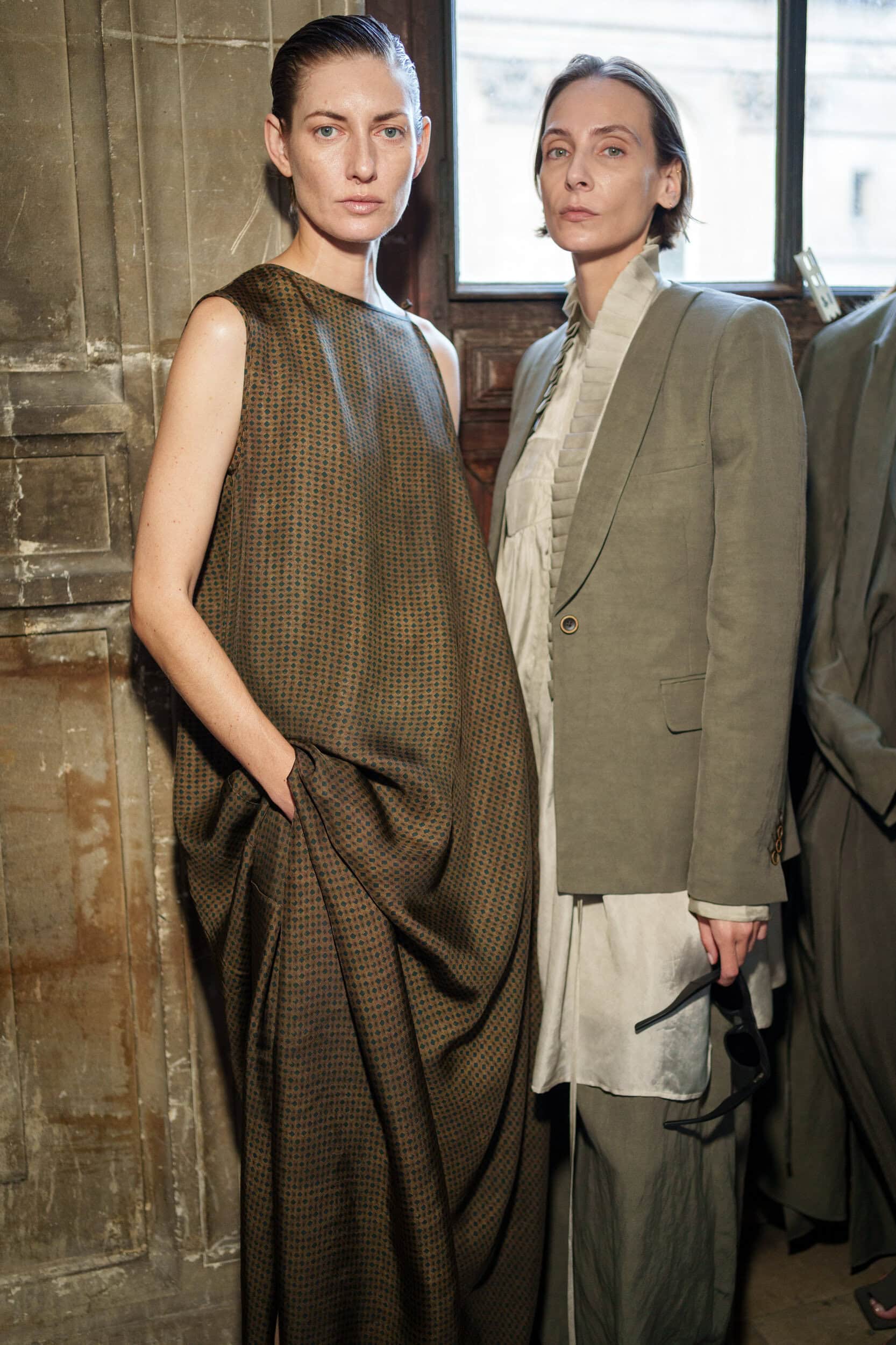 Uma Wang Spring 2026 Fashion Show Backstage