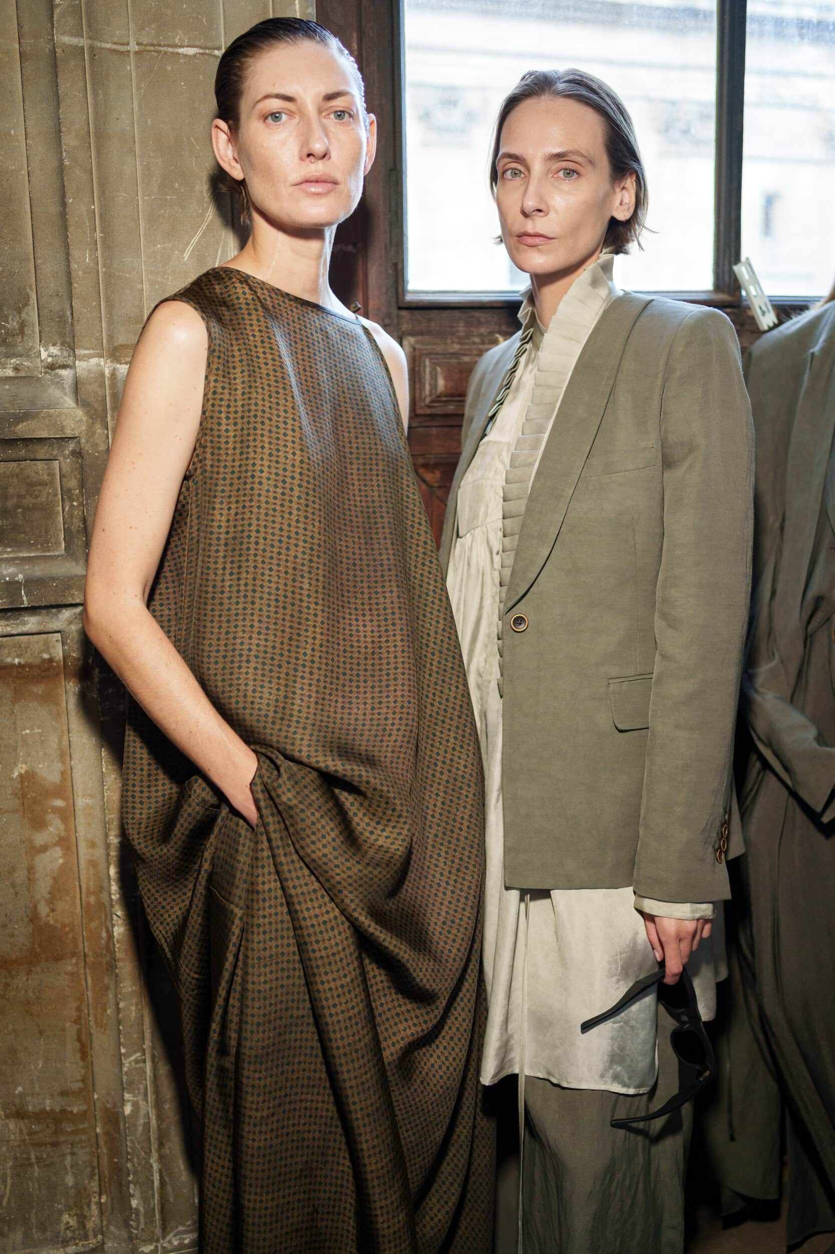 Uma Wang Spring 2026 Fashion Show Backstage