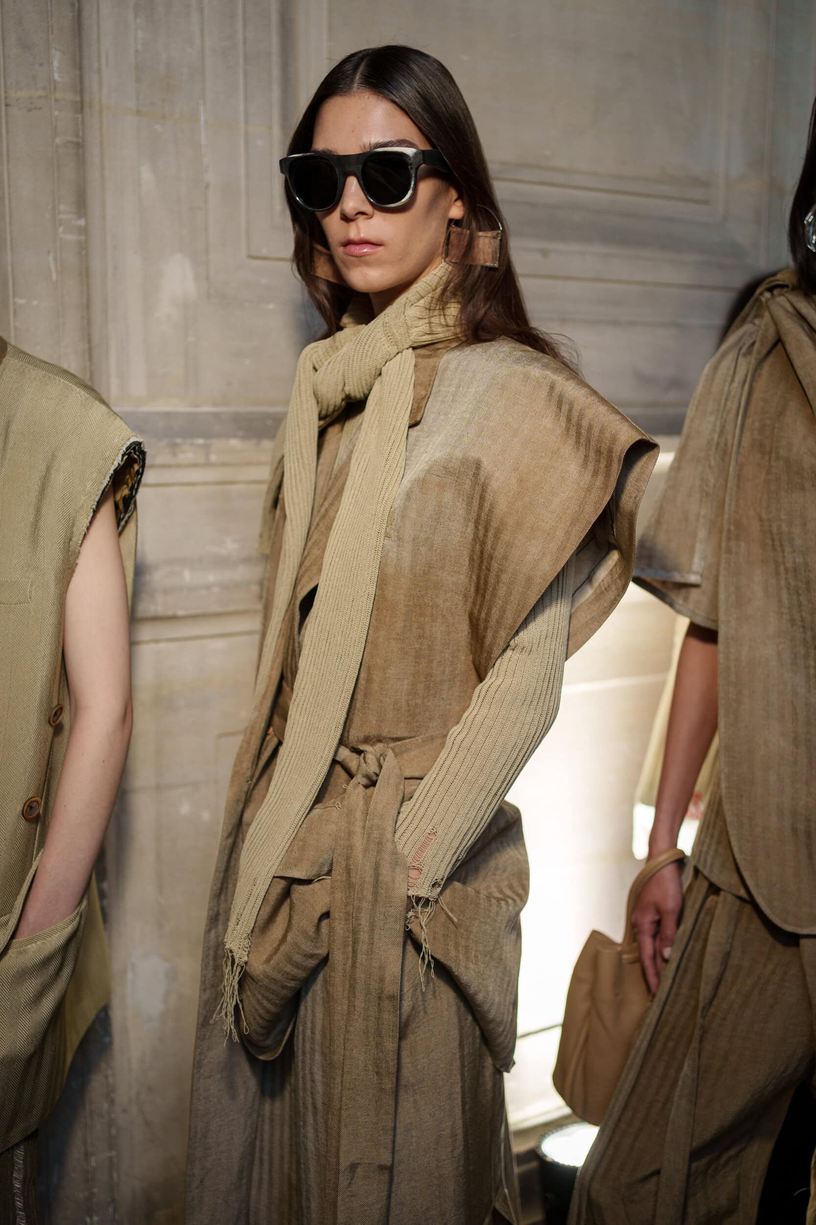 Uma Wang Spring 2026 Fashion Show Backstage