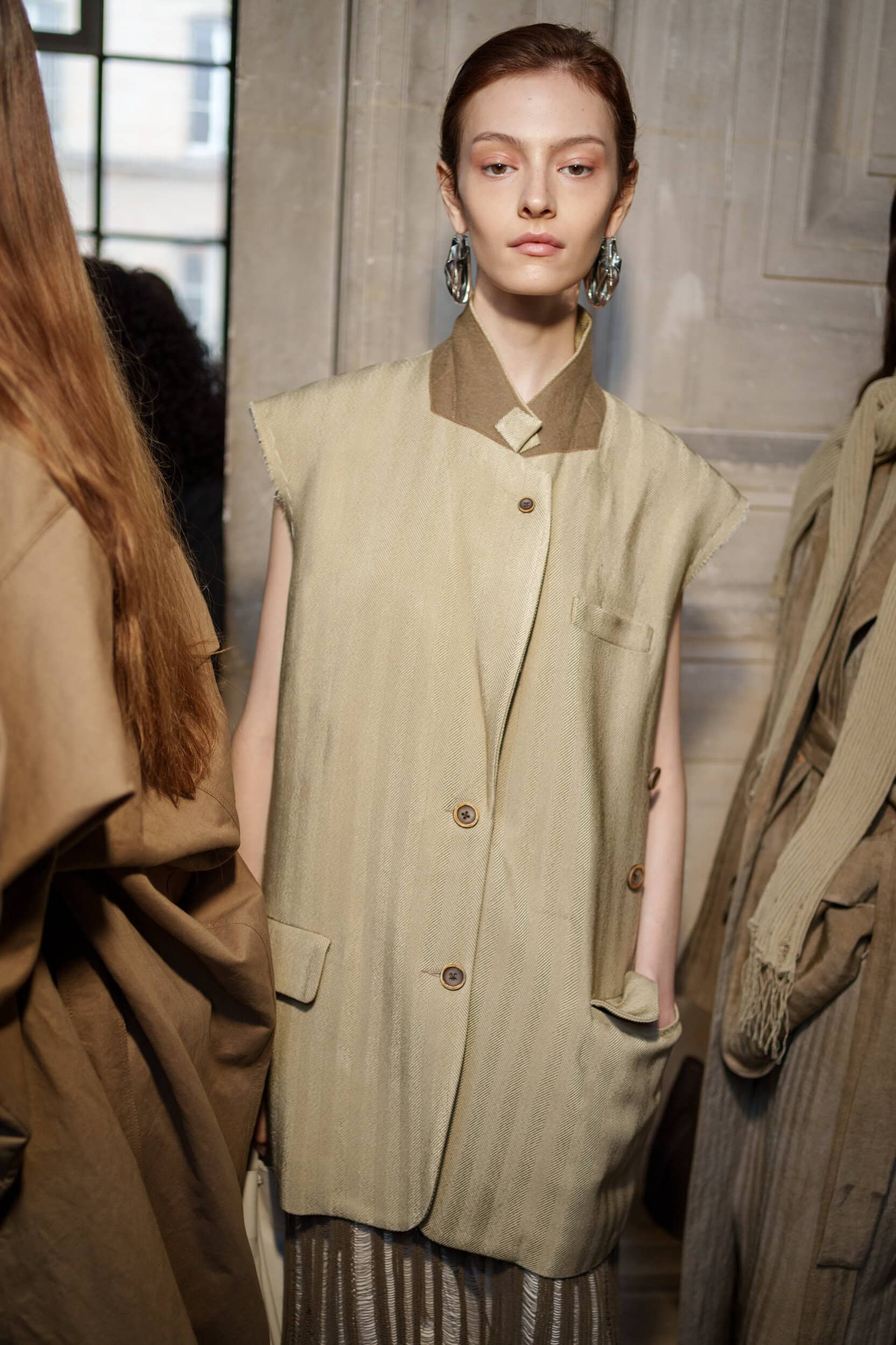 Uma Wang Spring 2026 Fashion Show Backstage