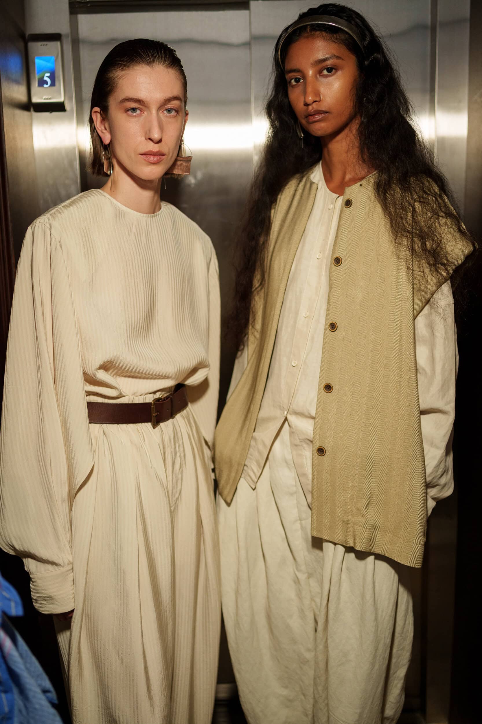 Uma Wang Spring 2026 Fashion Show Backstage