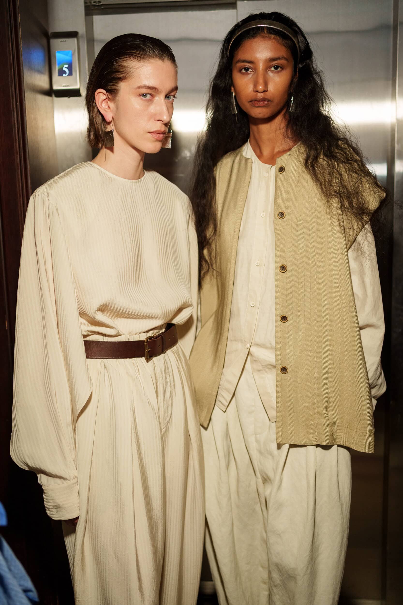 Uma Wang Spring 2026 Fashion Show Backstage
