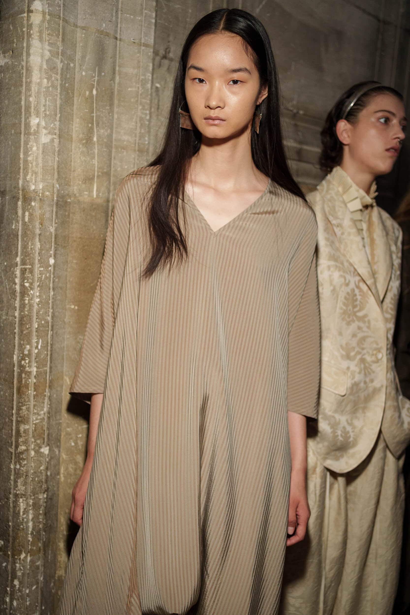 Uma Wang Spring 2026 Fashion Show Backstage