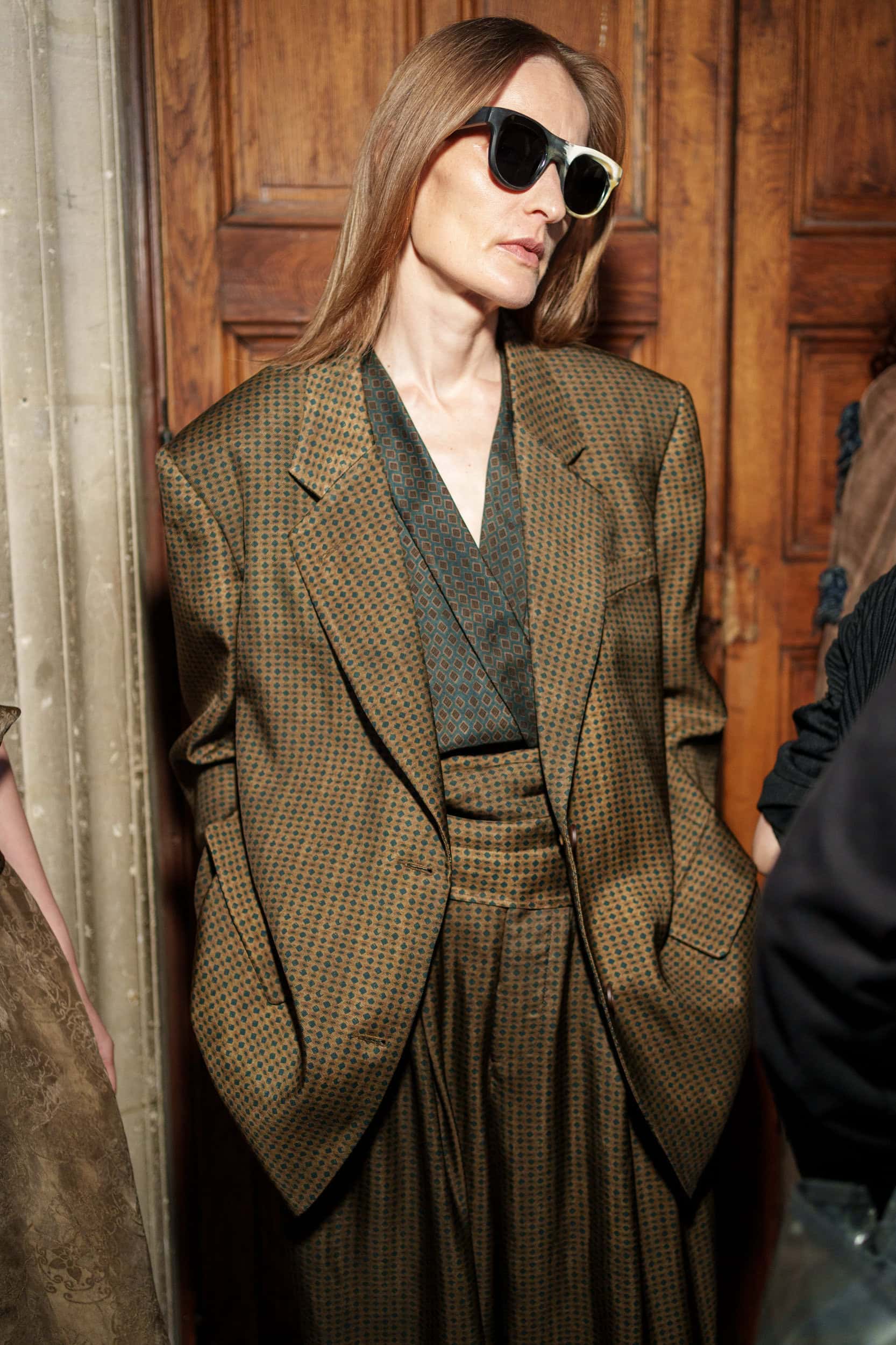 Uma Wang Spring 2026 Fashion Show Backstage