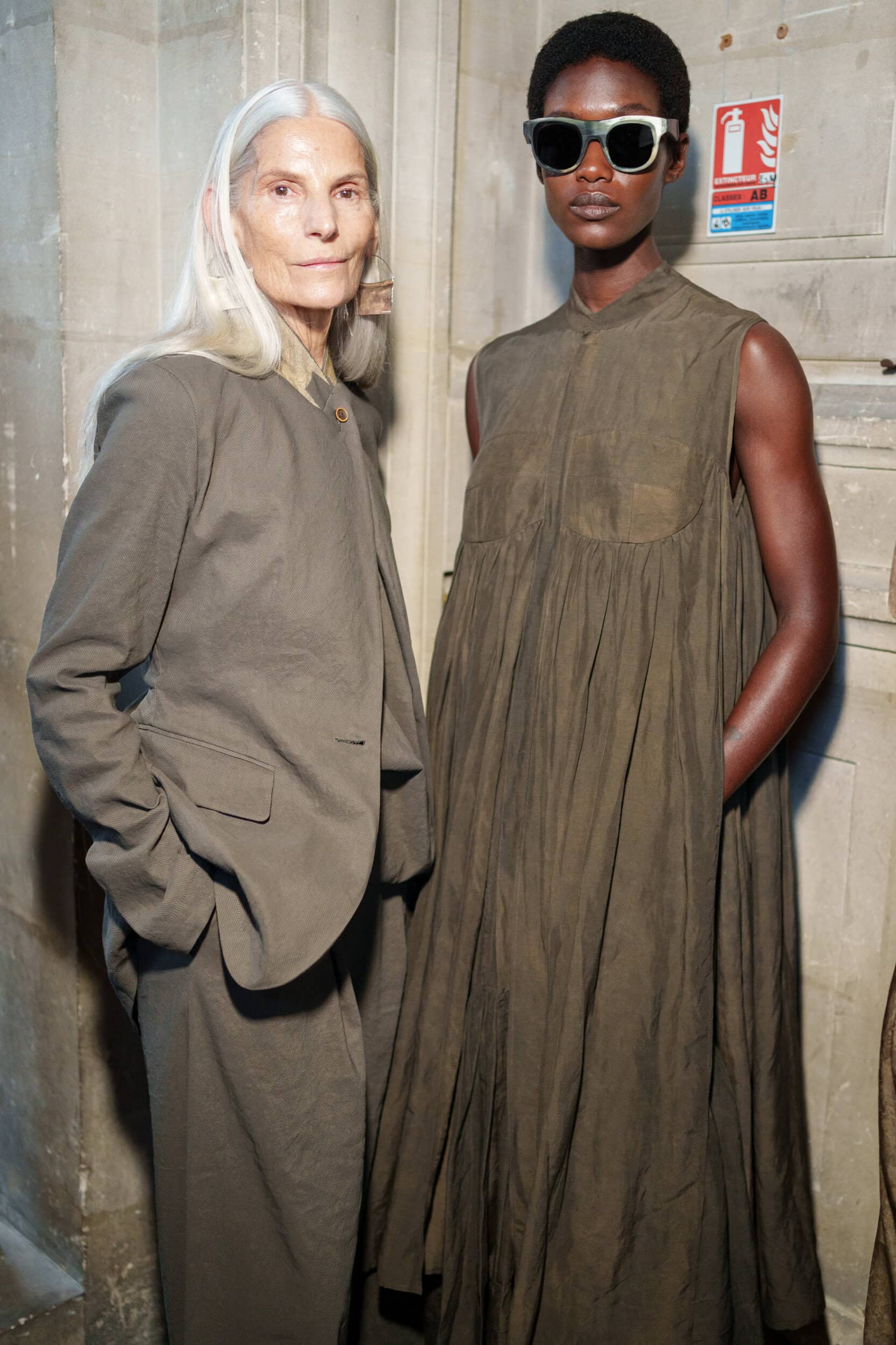 Uma Wang Spring 2026 Fashion Show Backstage