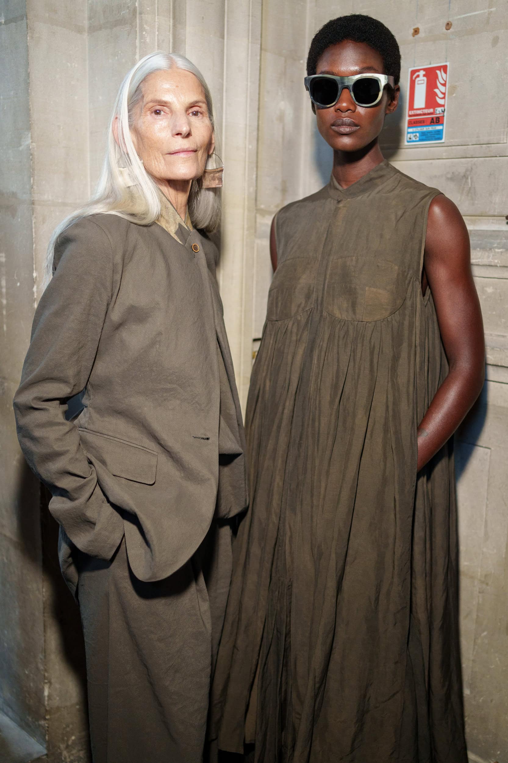 Uma Wang Spring 2026 Fashion Show Backstage
