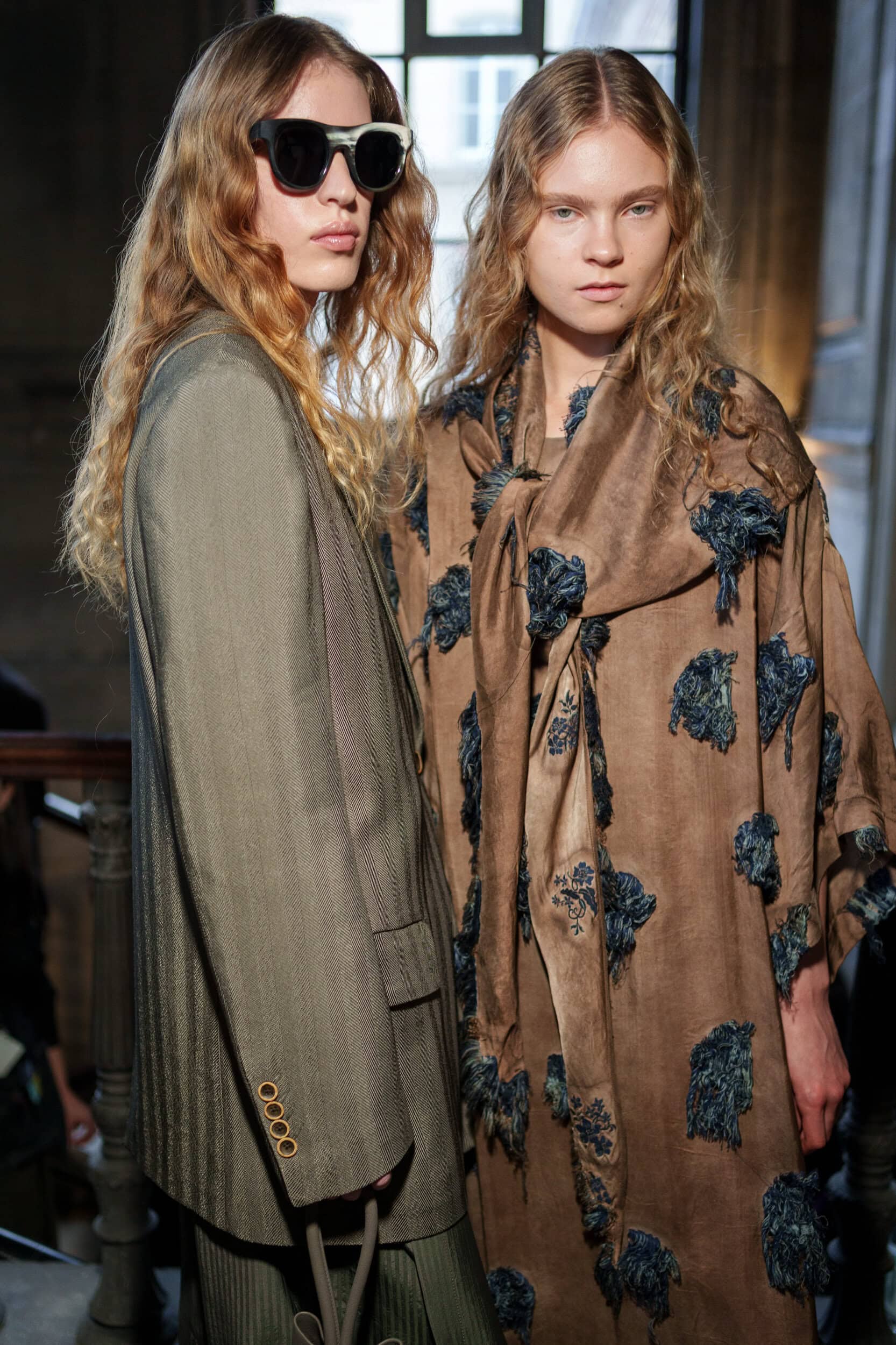 Uma Wang Spring 2026 Fashion Show Backstage