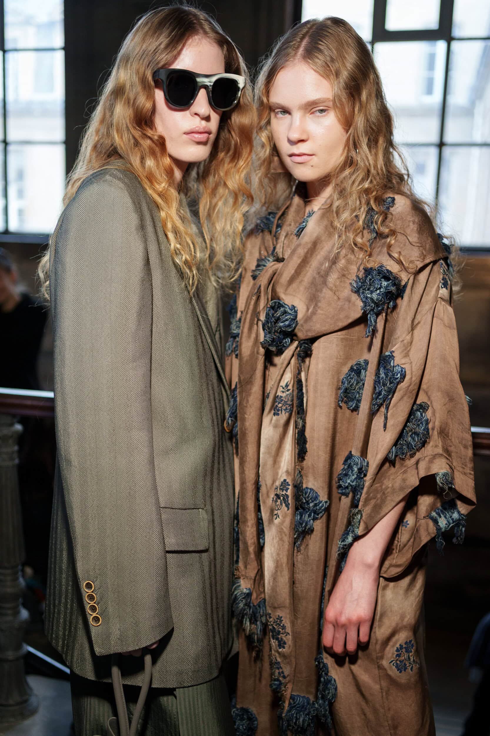 Uma Wang Spring 2026 Fashion Show Backstage