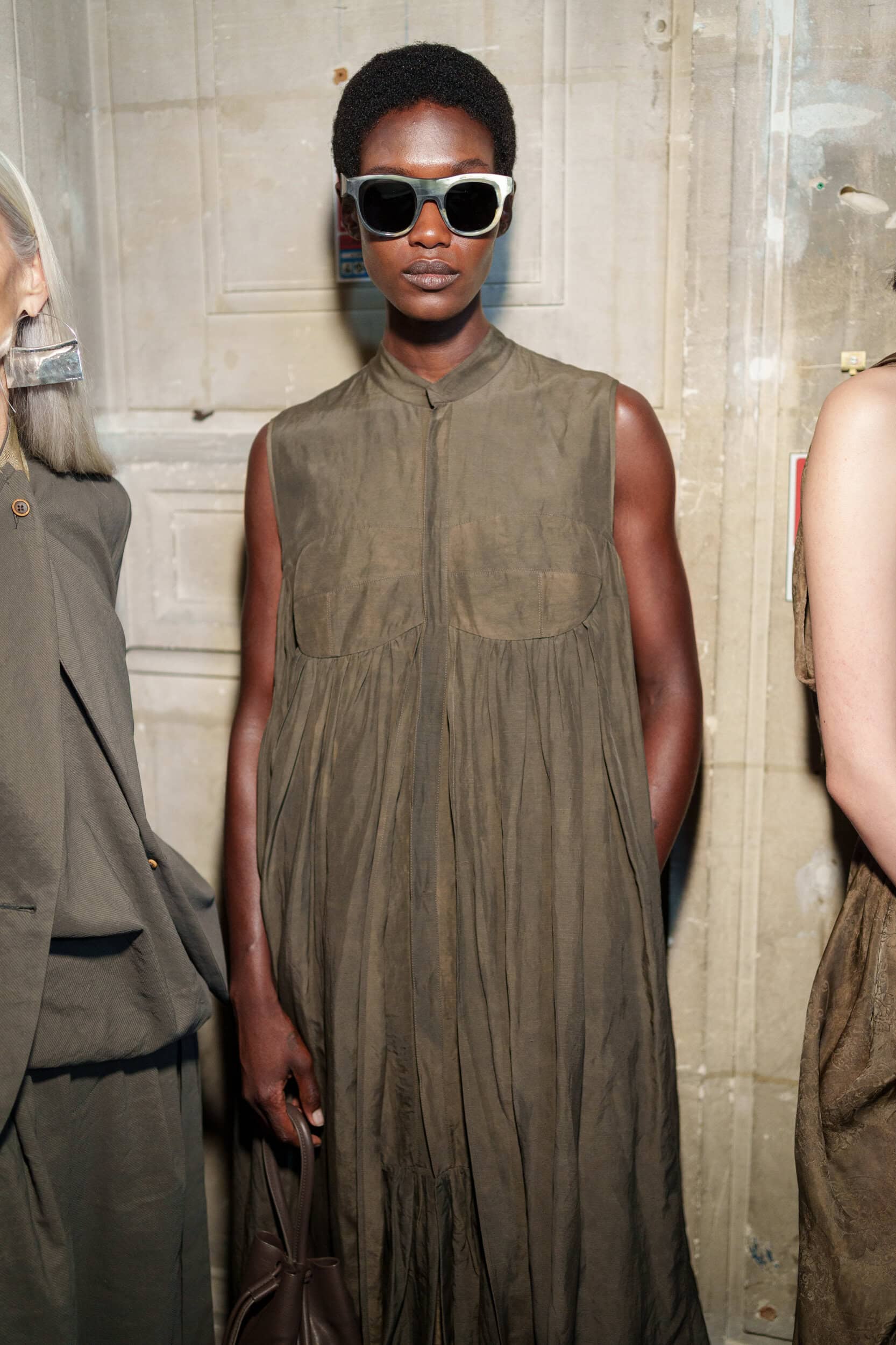 Uma Wang Spring 2026 Fashion Show Backstage