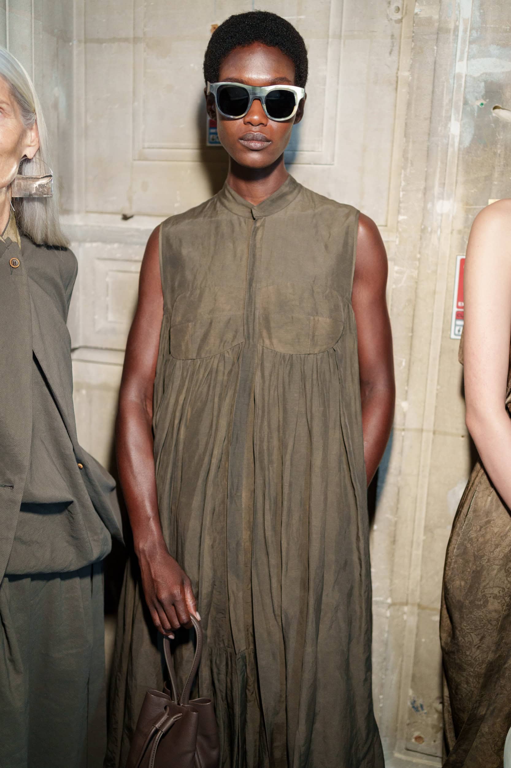 Uma Wang Spring 2026 Fashion Show Backstage