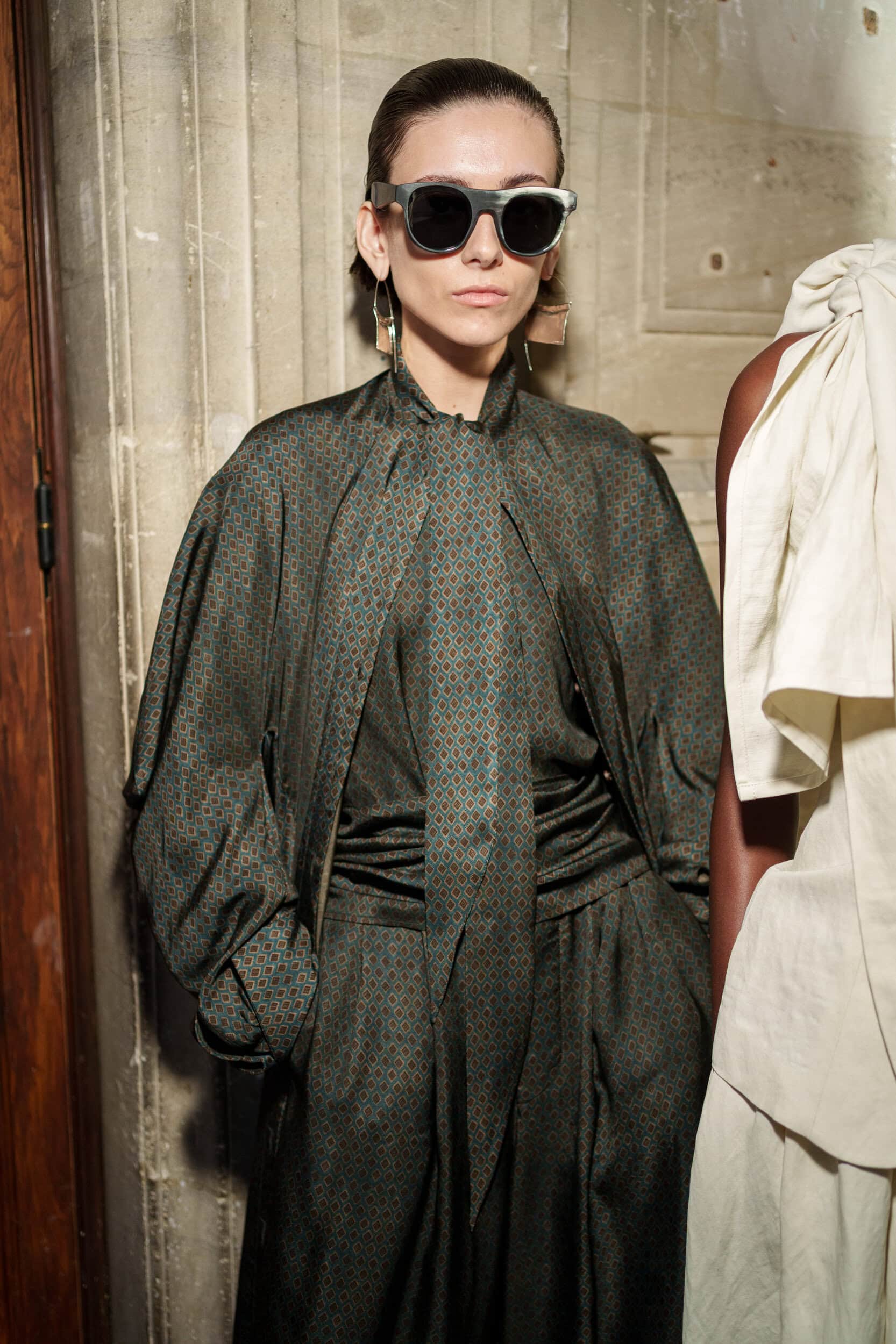 Uma Wang Spring 2026 Fashion Show Backstage