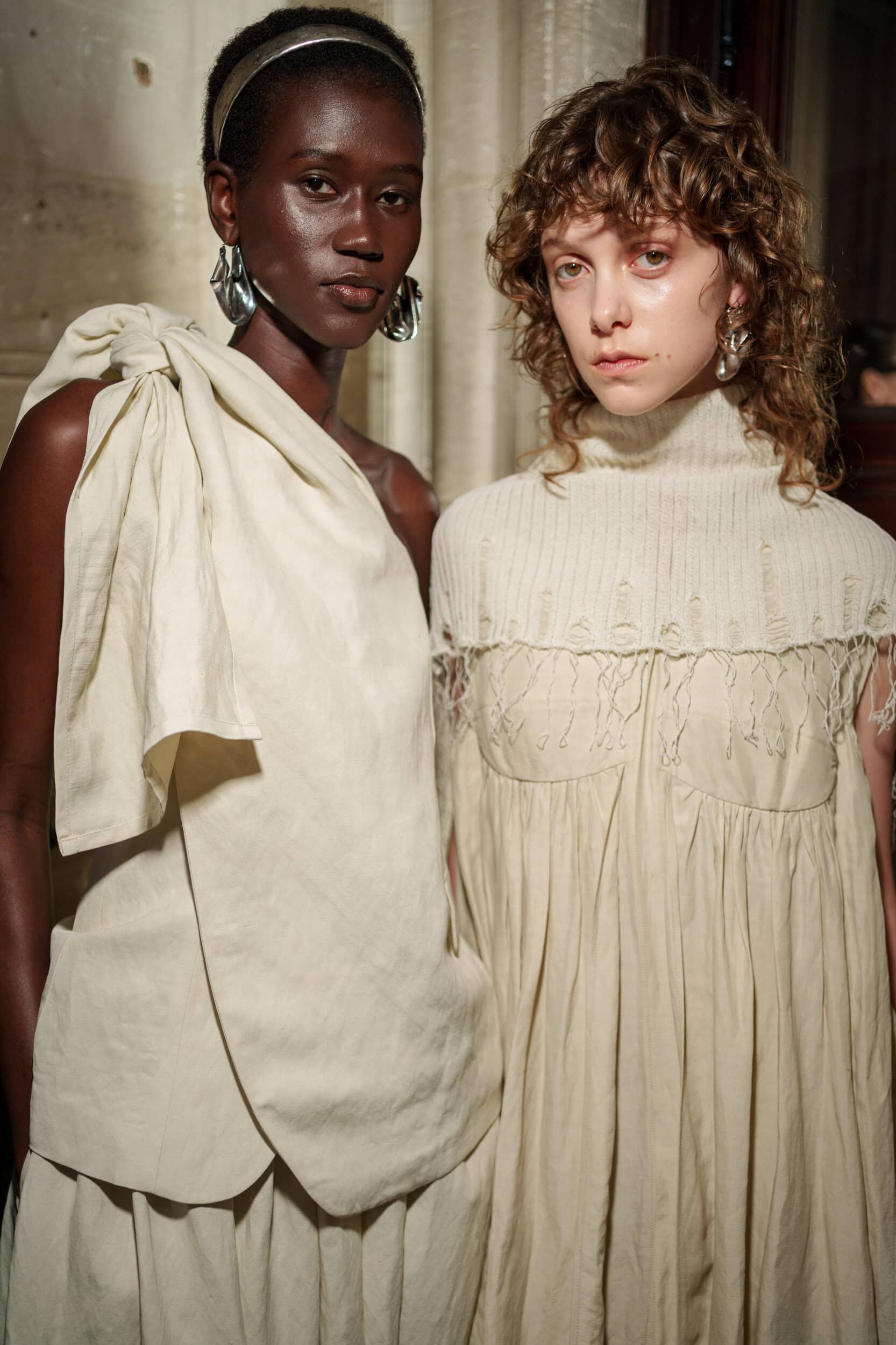 Uma Wang Spring 2026 Fashion Show Backstage