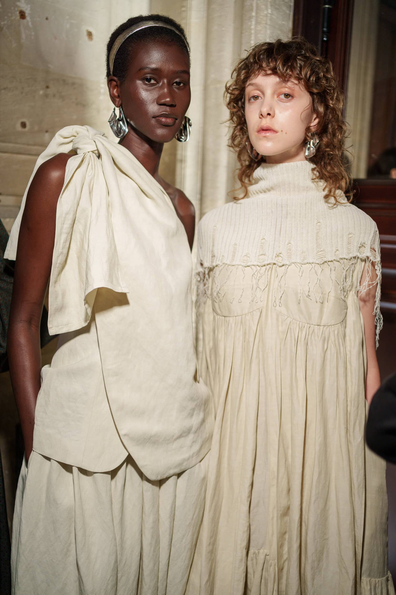 Uma Wang Spring 2026 Fashion Show Backstage