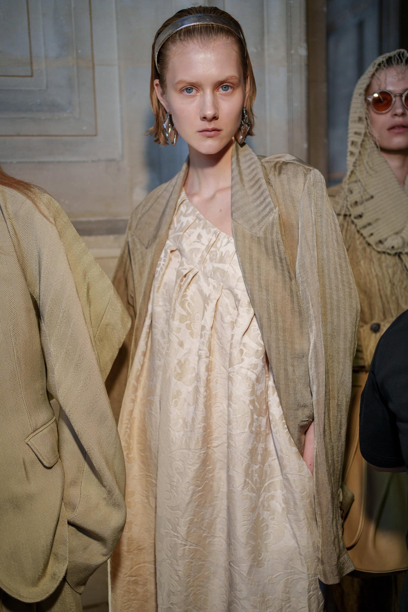 Uma Wang Spring 2026 Fashion Show Backstage