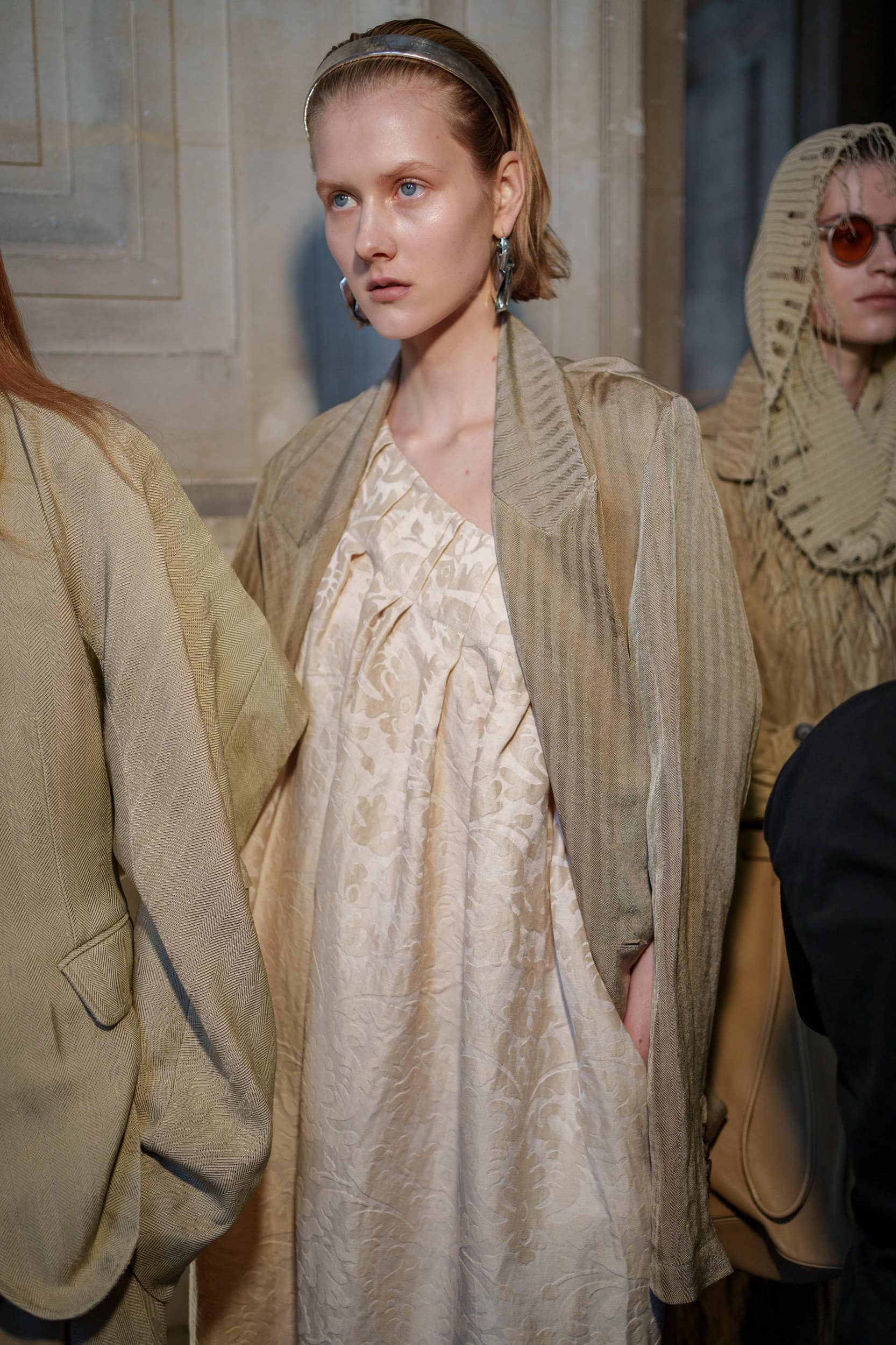 Uma Wang Spring 2026 Fashion Show Backstage