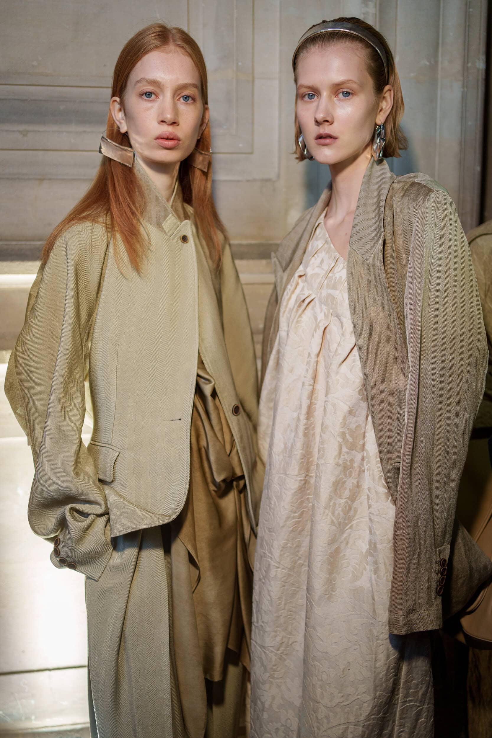Uma Wang Spring 2026 Fashion Show Backstage