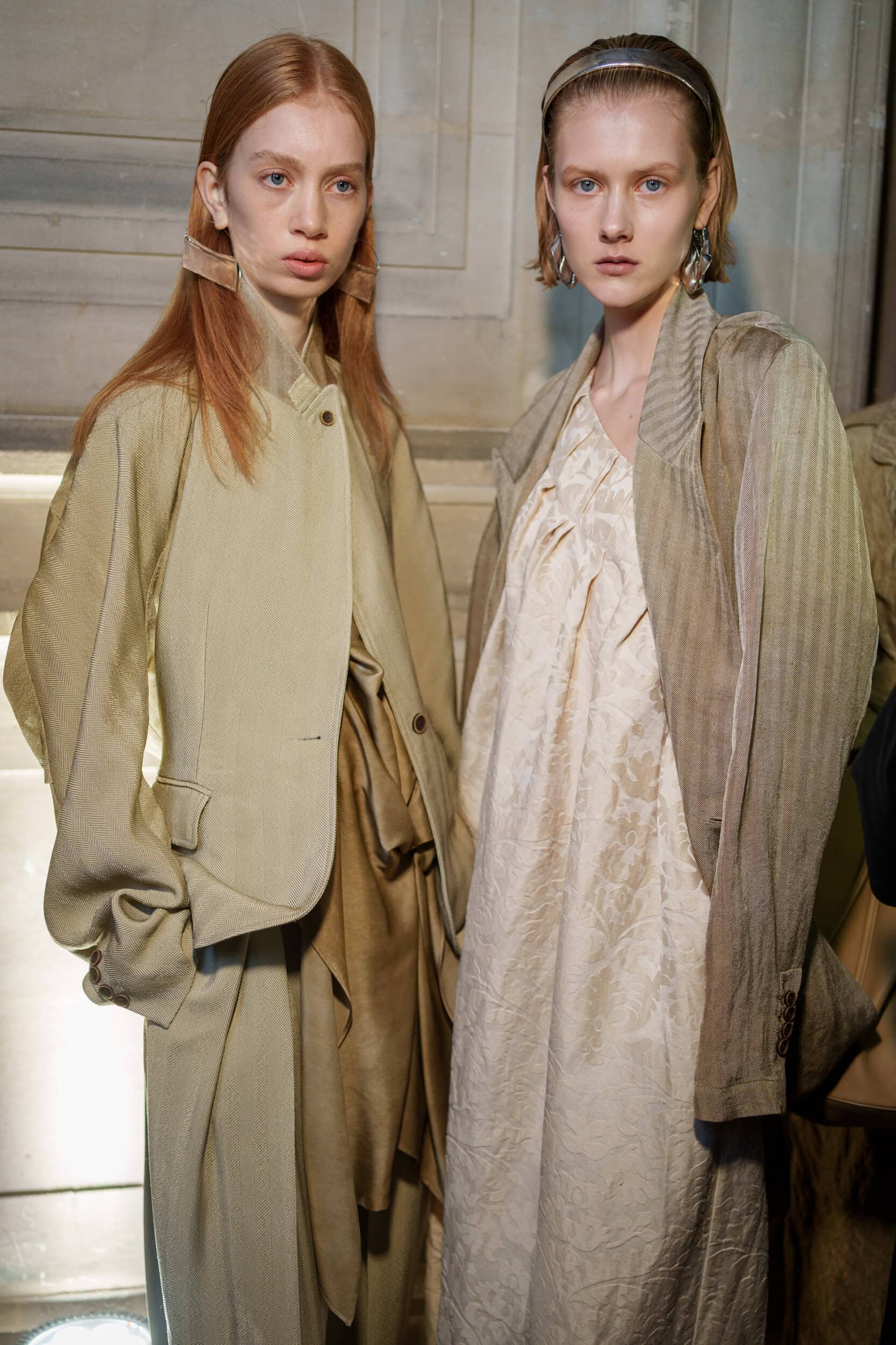 Uma Wang Spring 2026 Fashion Show Backstage