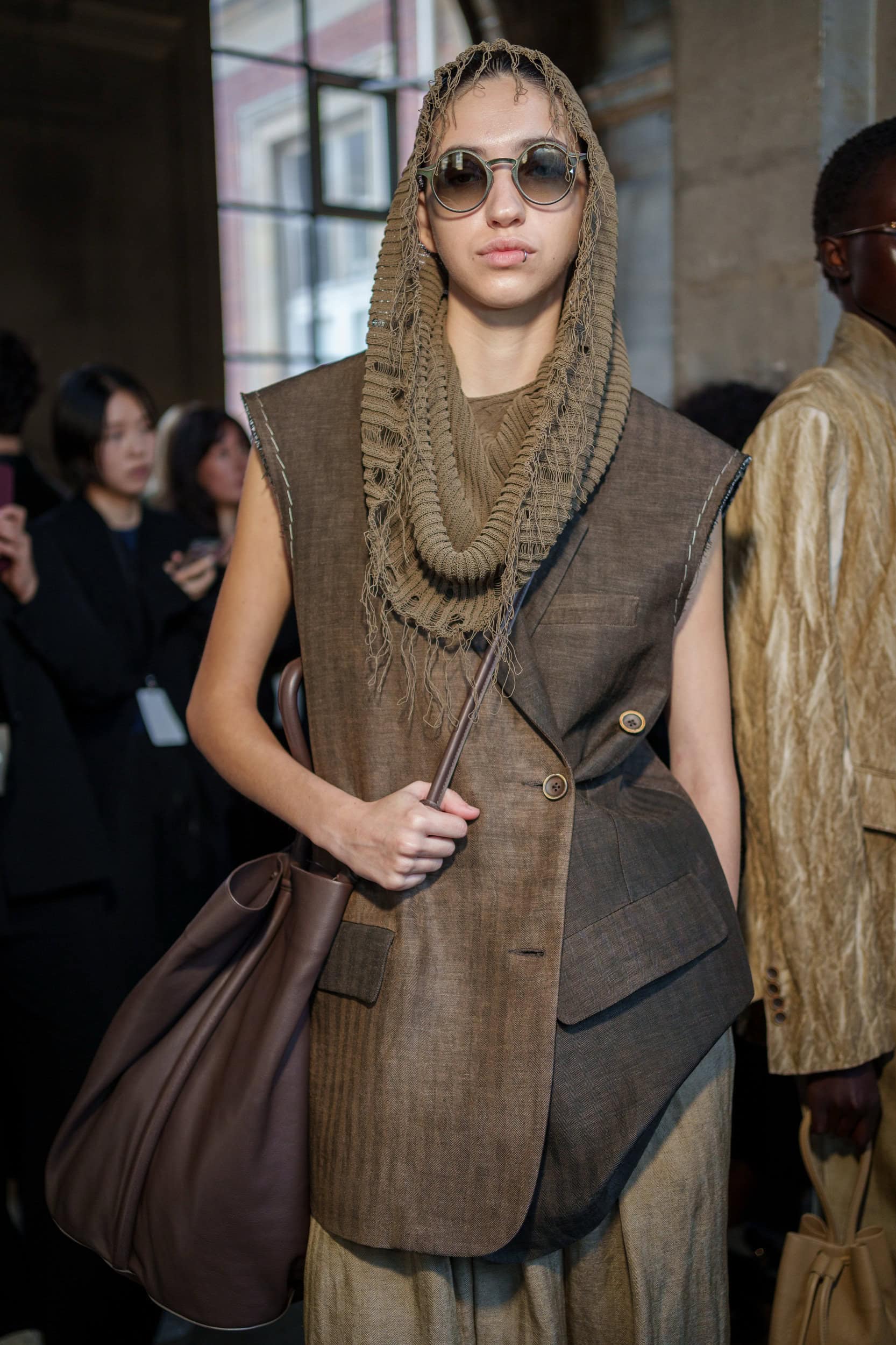 Uma Wang Spring 2026 Fashion Show Backstage