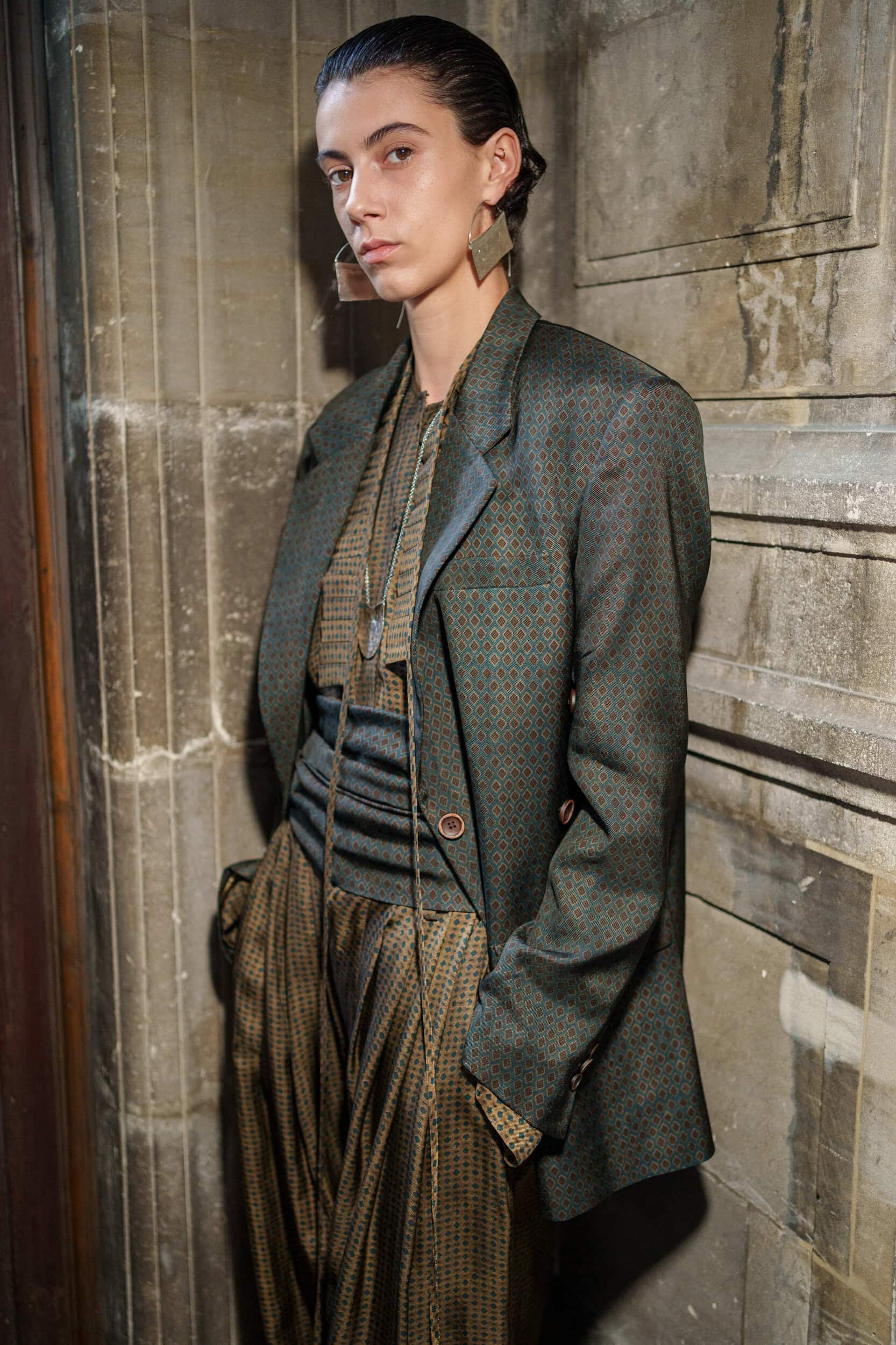 Uma Wang Spring 2026 Fashion Show Backstage